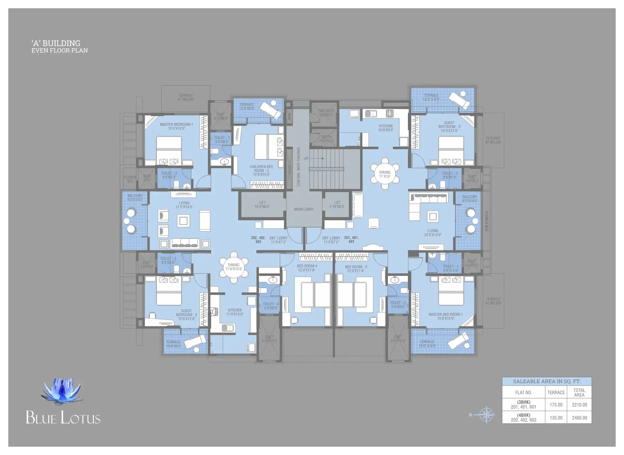 Koolhomes Blue Lotus Floor Plans & Layout