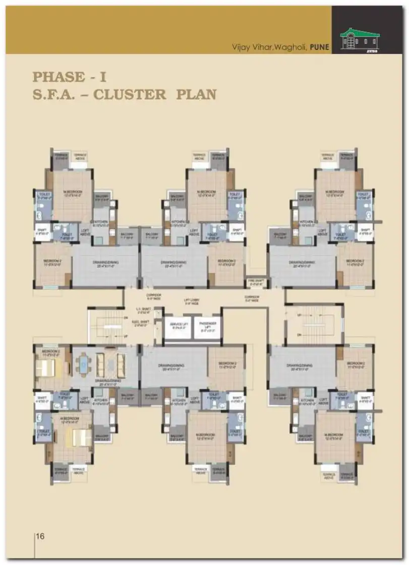 Vijay Vihar Floor Plans & Layout