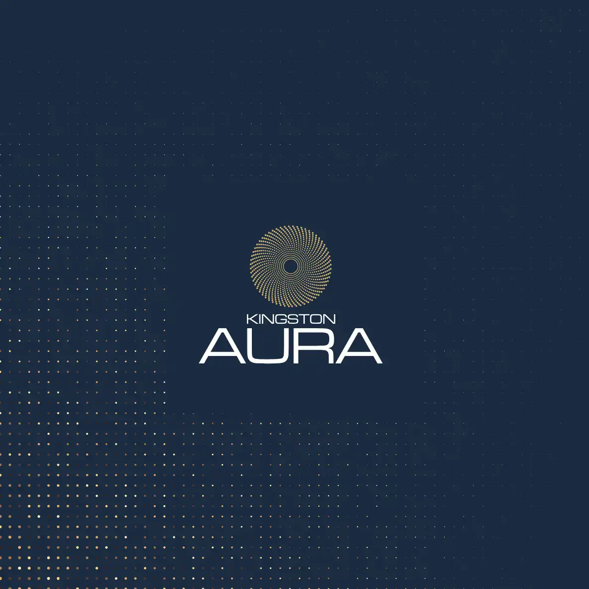 Kingston Aura project blurred background