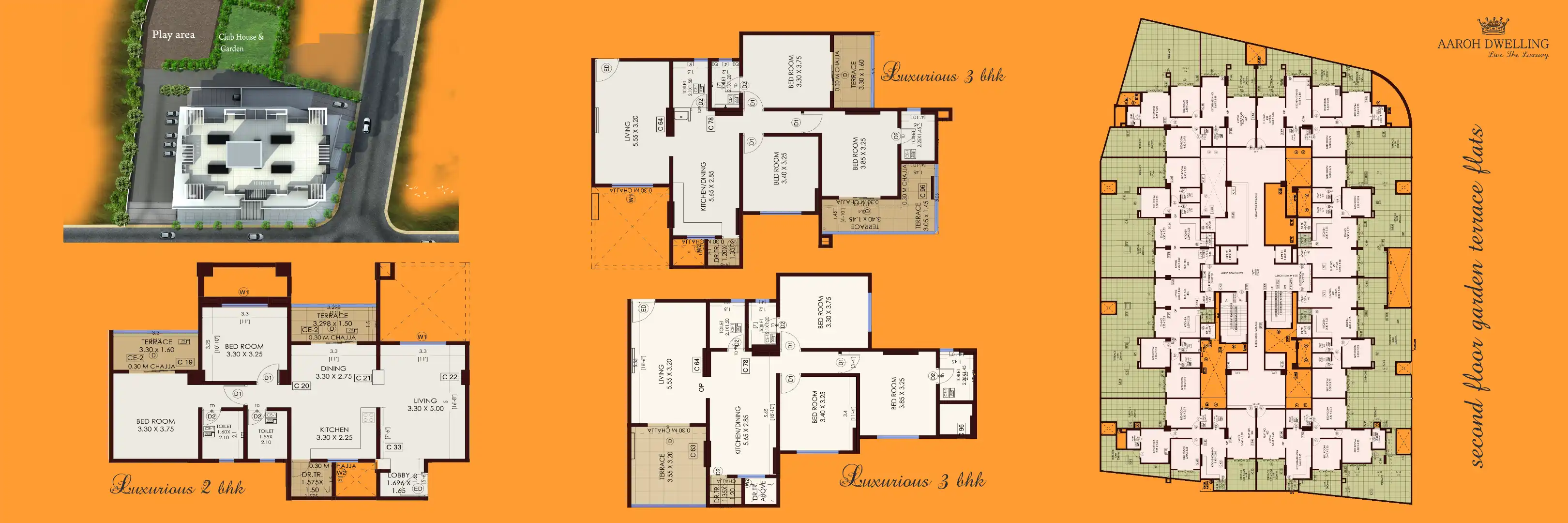 Aaroh Dwelling Floor Plans & Layout