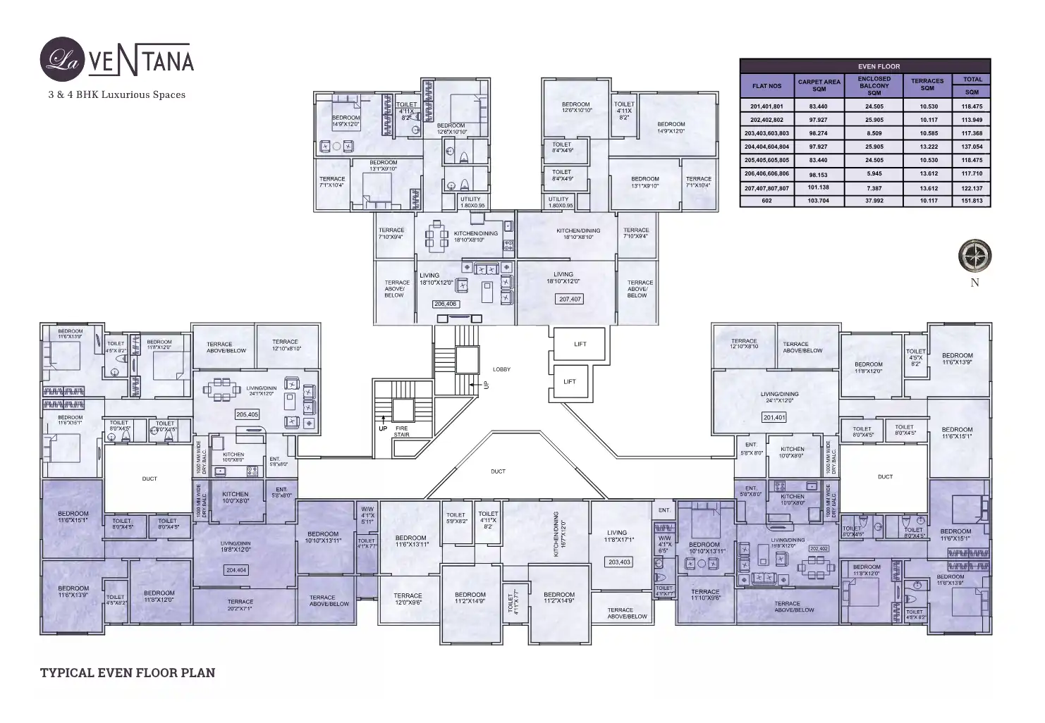 Laventana Floor Plans & Layout