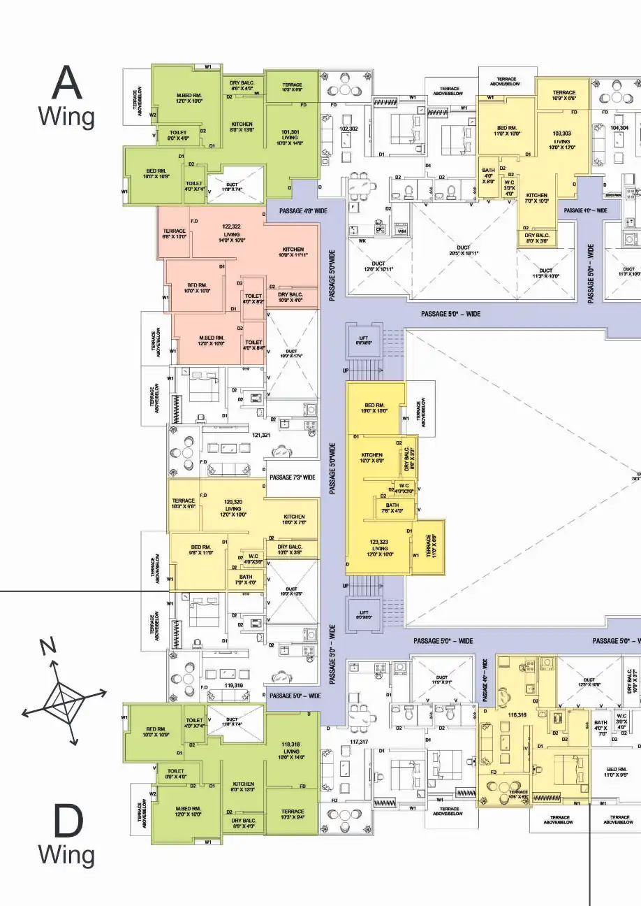Blossom Floor Plans & Layout