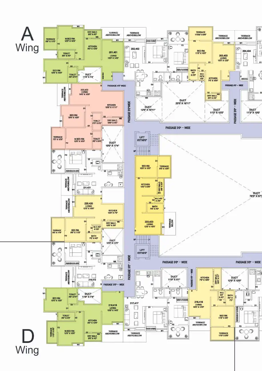 Blossom Floor Plans & Layout