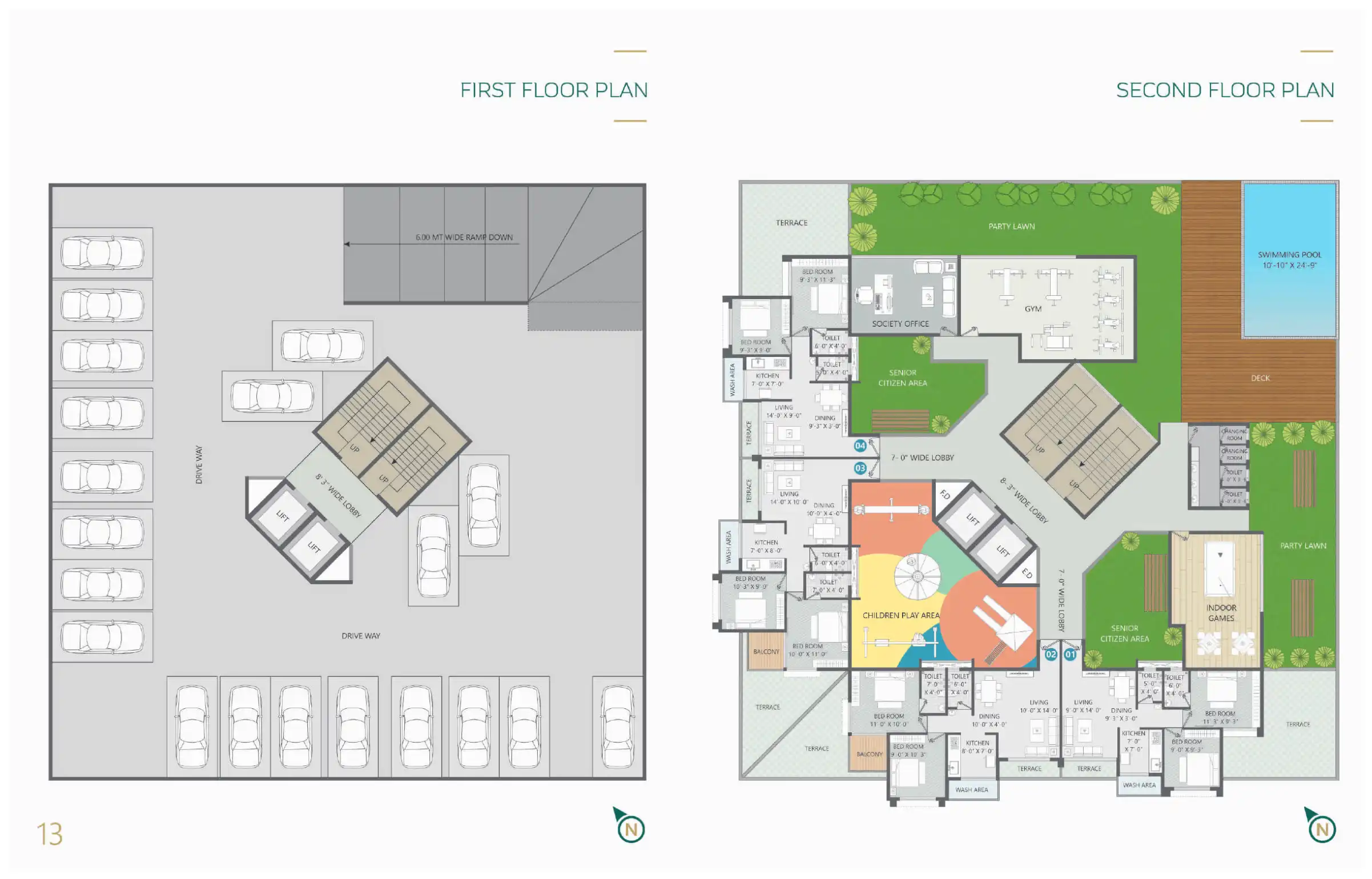 Sun-srushti Greens Floor Plans & Layout
