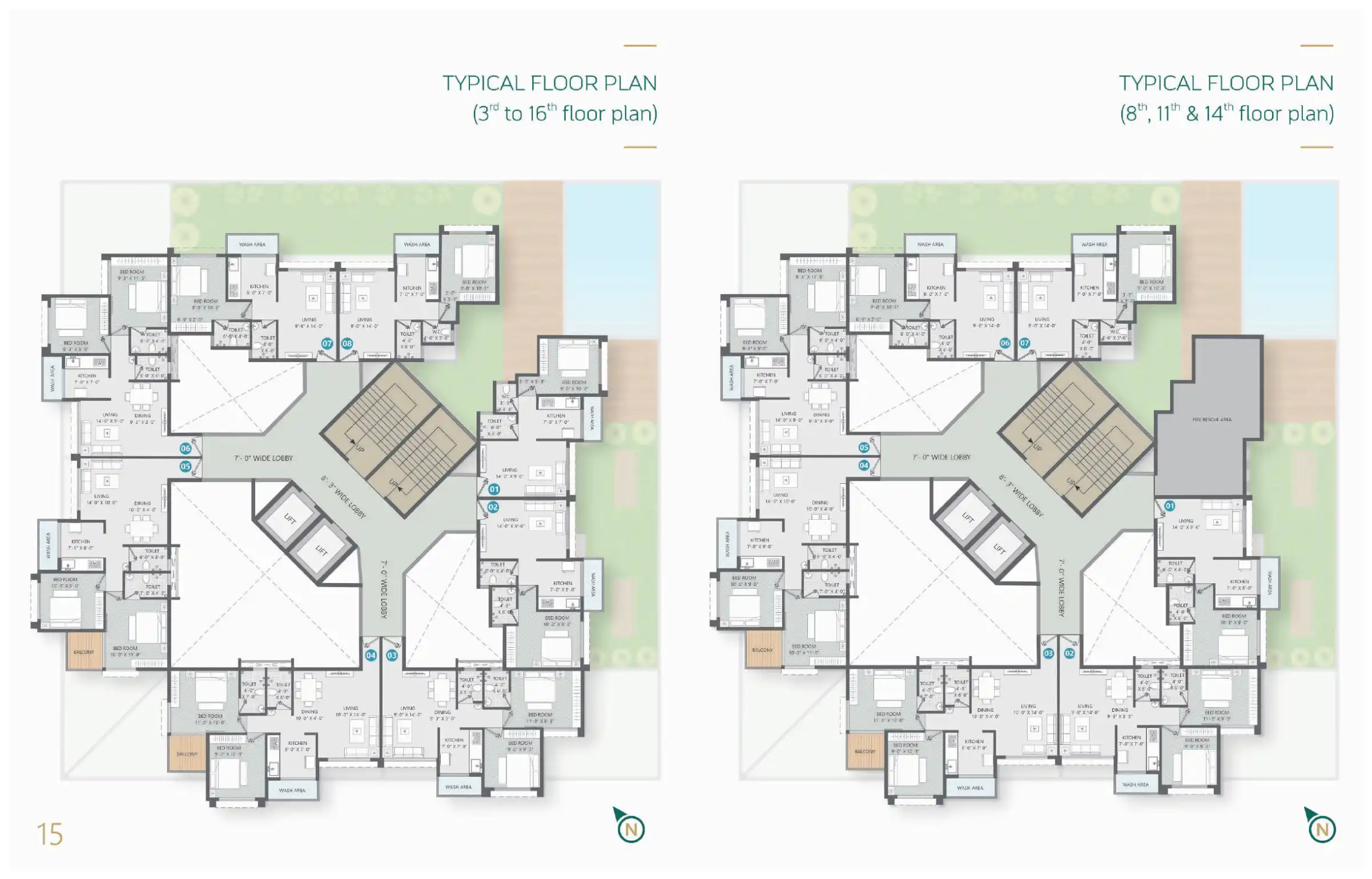 Sun-srushti Greens Floor Plans & Layout