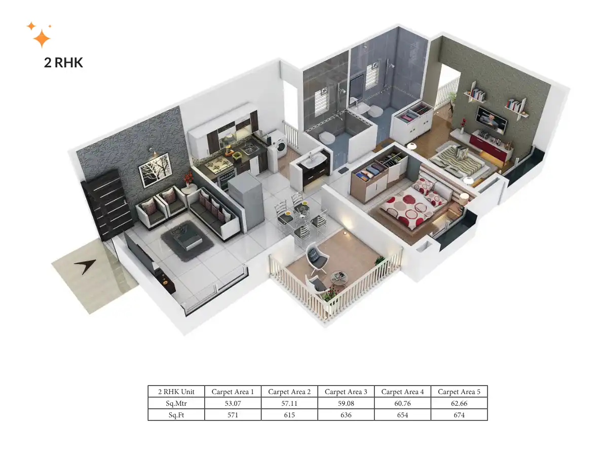 Galaxy Apartment Floor Plans & Layout