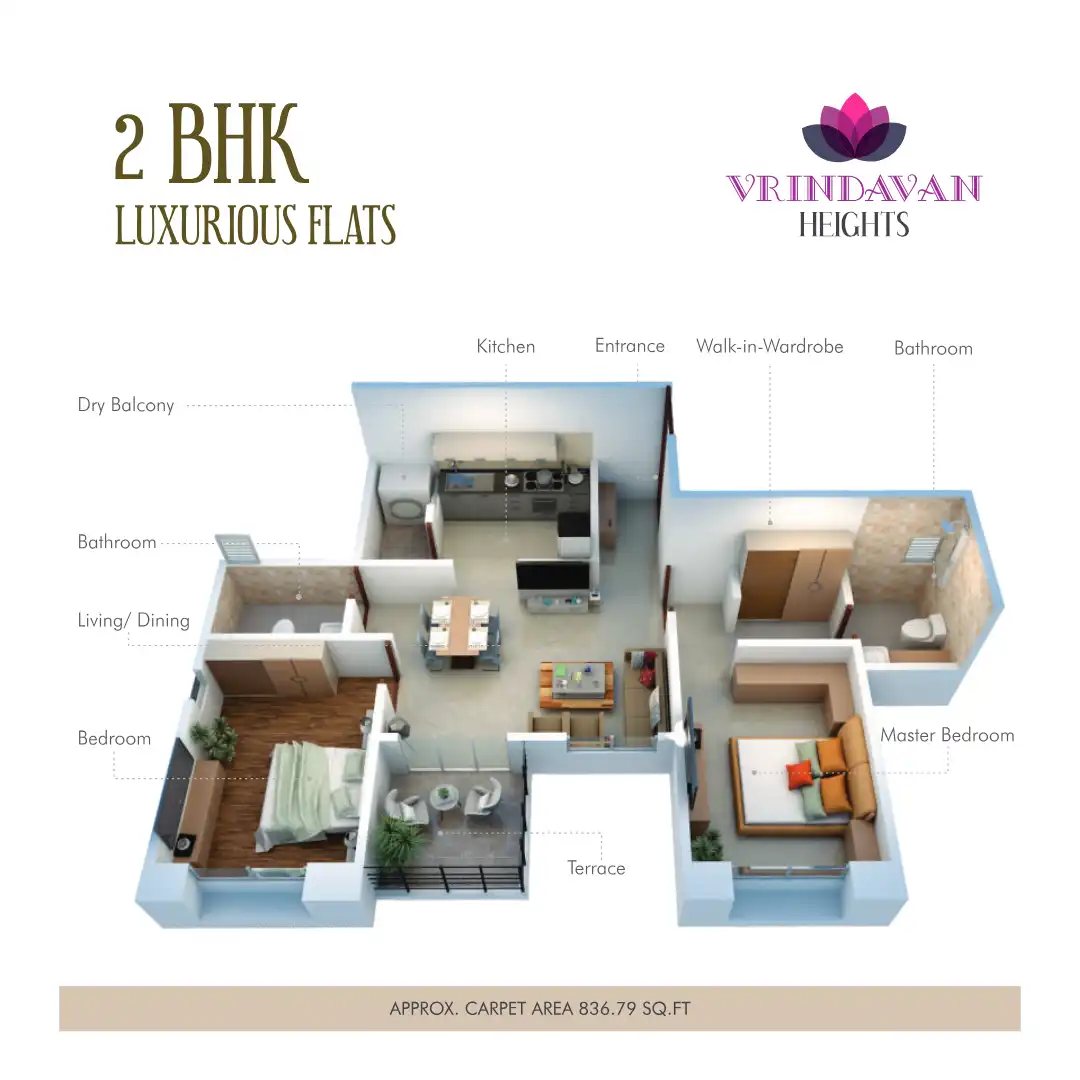 Vrundaavan Heights Floor Plans & Layout