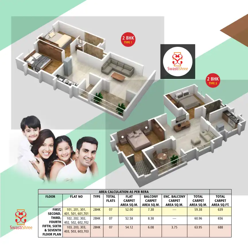 Swastishree Floor Plans & Layout