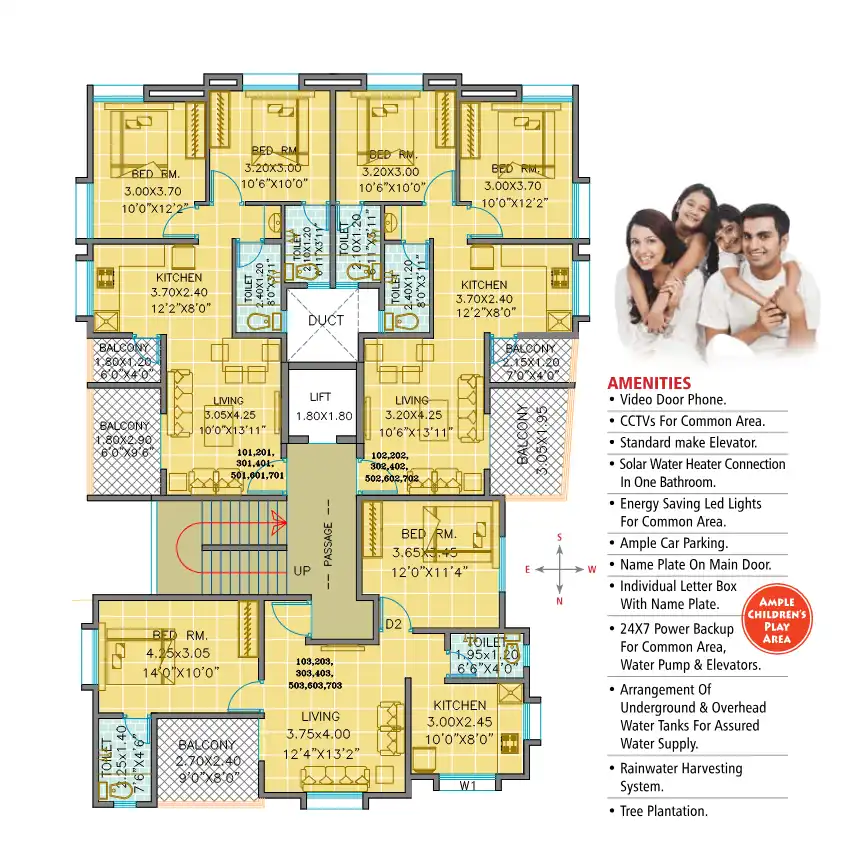 Swastishree Floor Plans & Layout