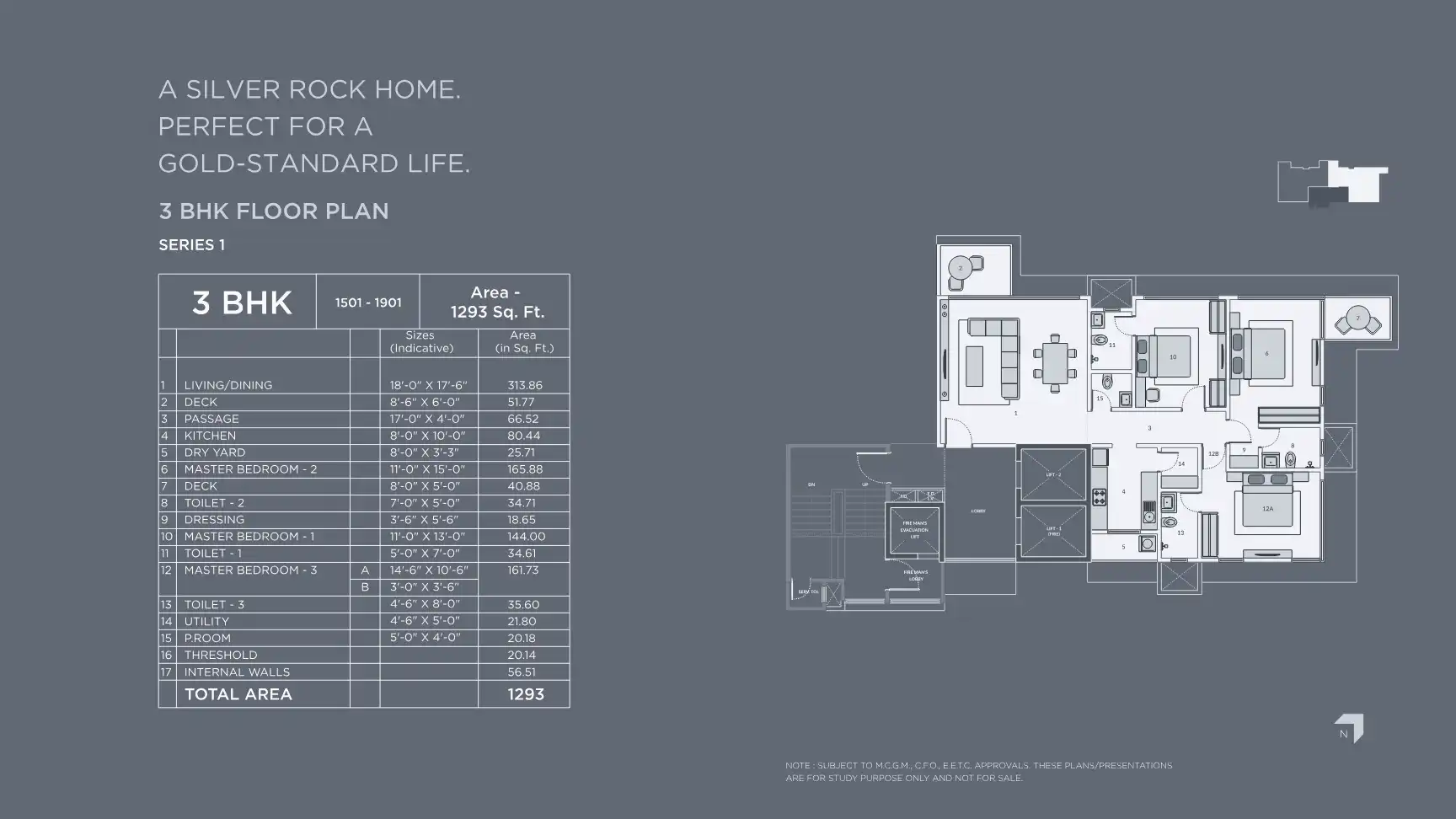 Silver Rocks Floor Plans & Layout