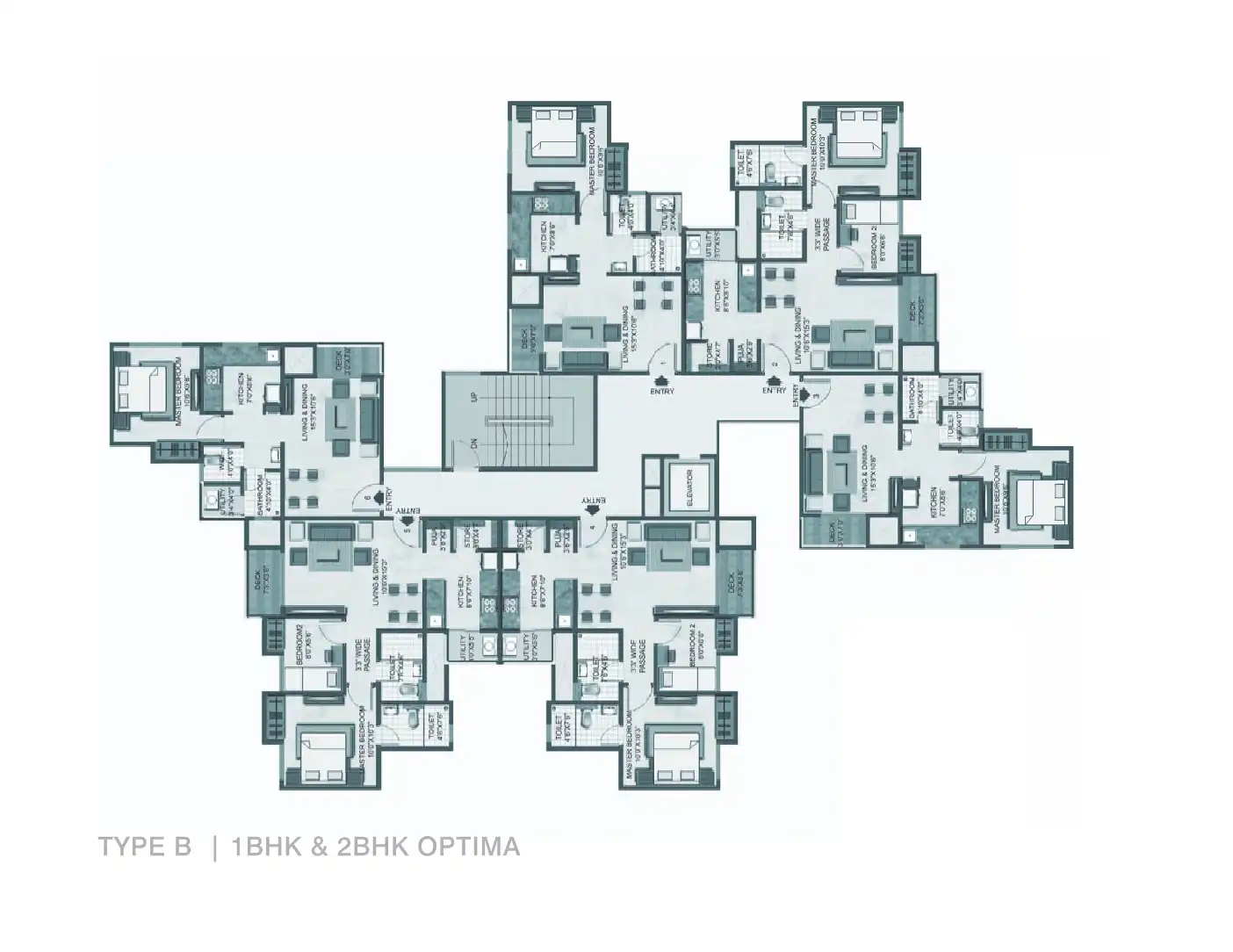 Casa Rio Floor Plans & Layout