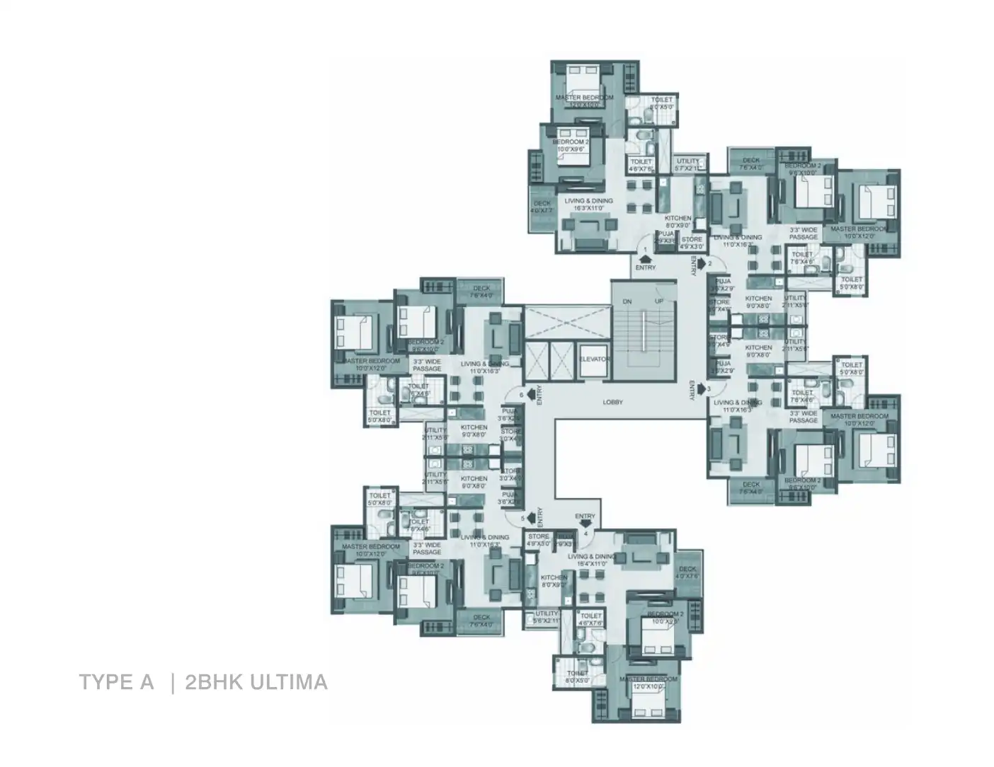 Casa Rio Floor Plans & Layout