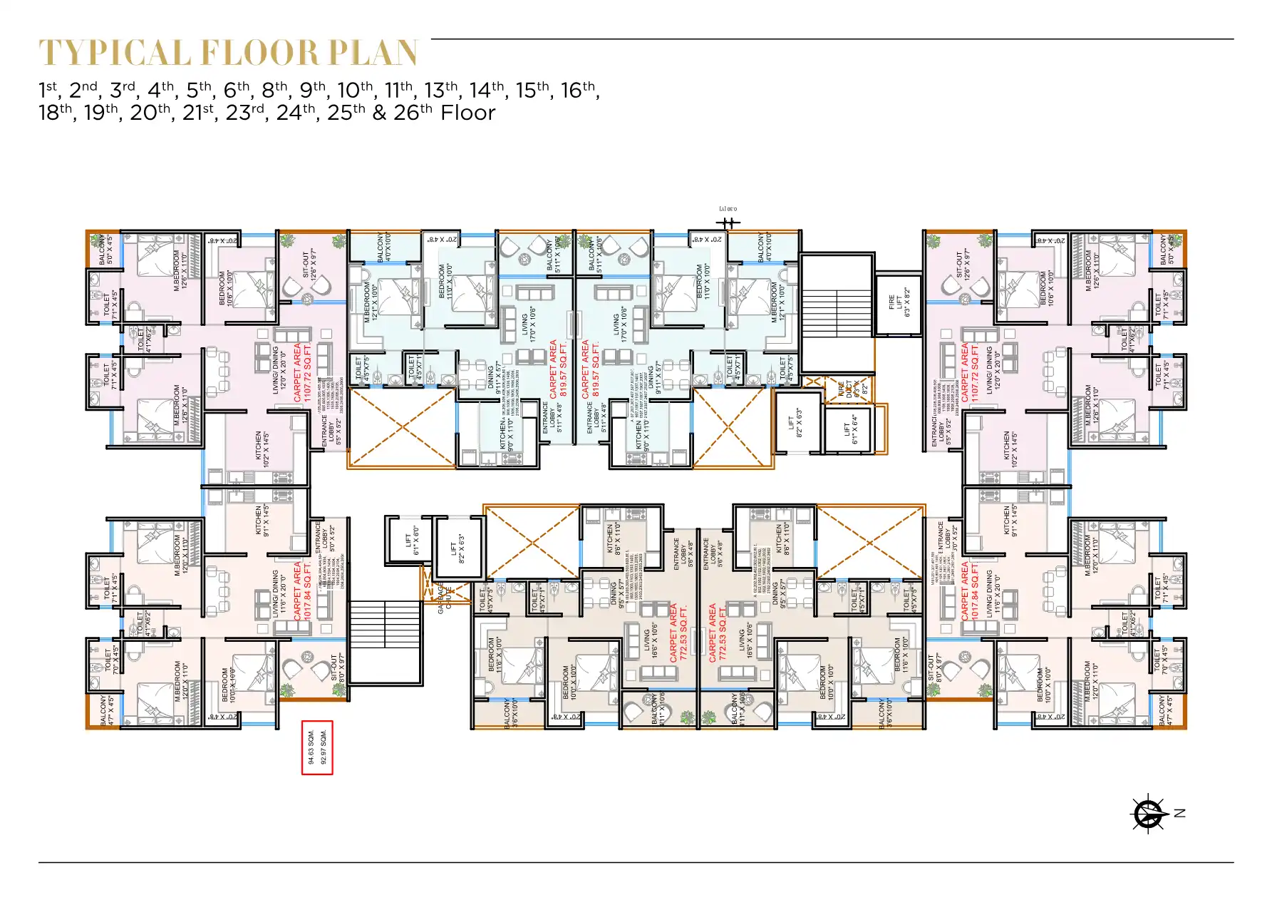 Shubharambha Sky Floor Plans & Layout