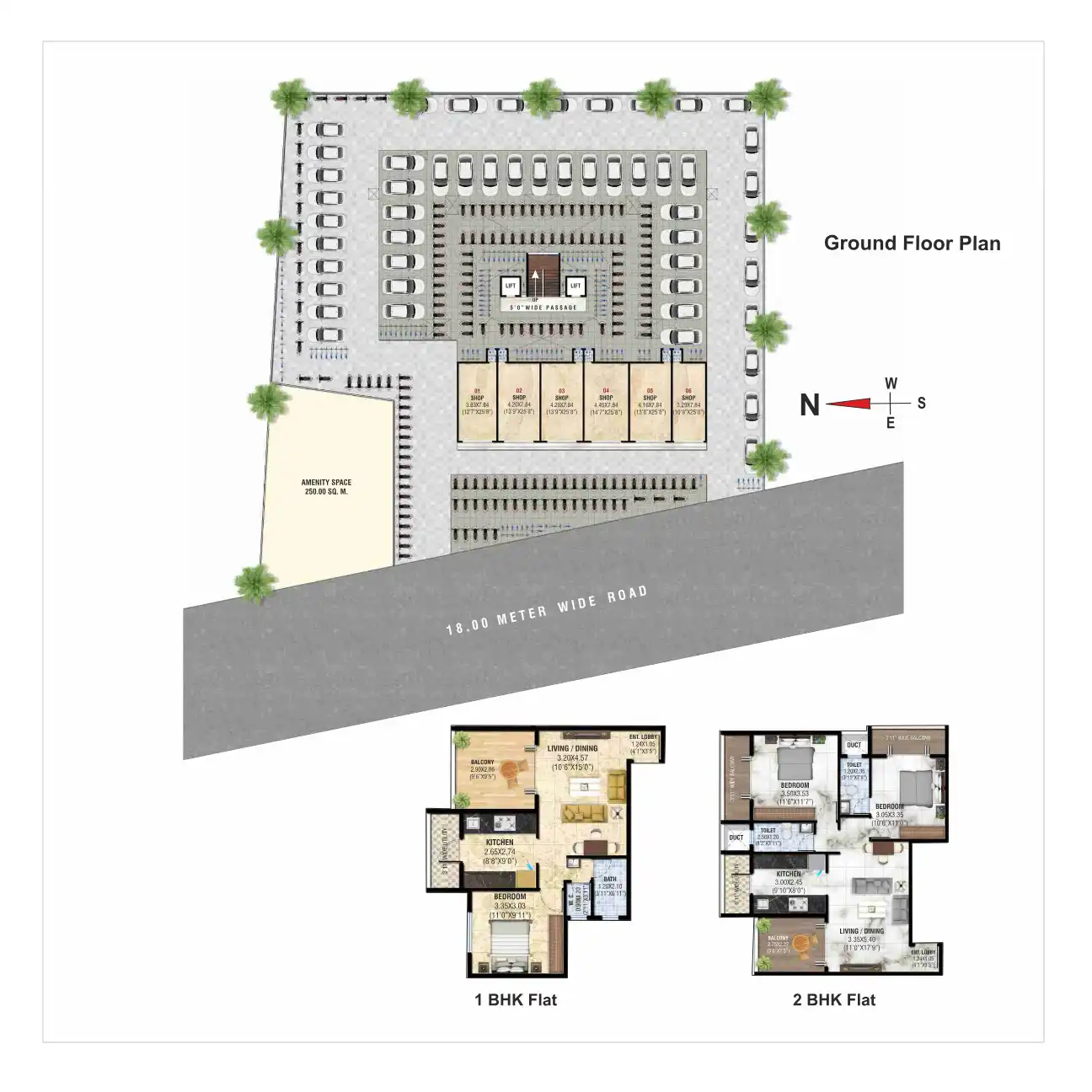 Hare Krishna Floor Plans & Layout