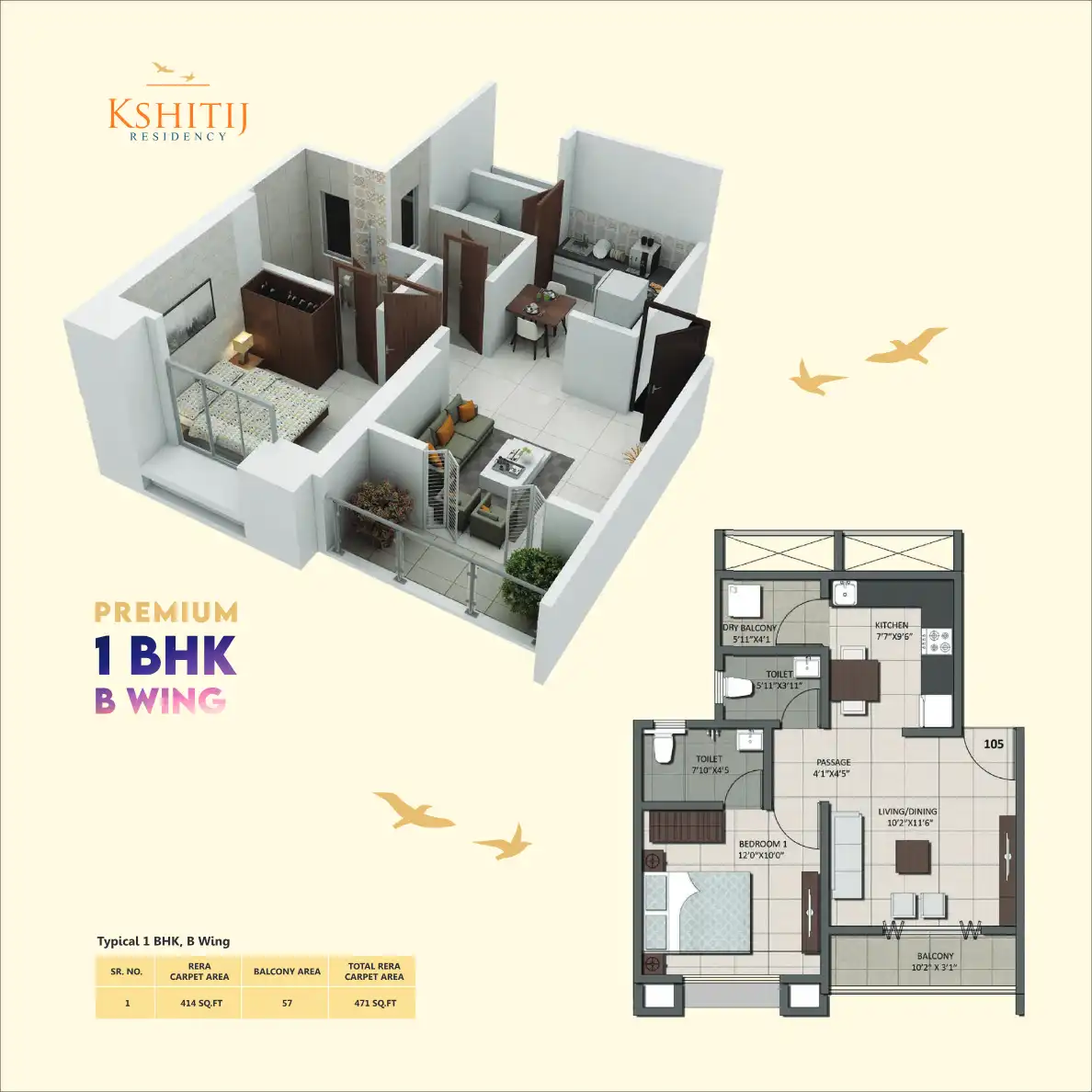 Yash Residency Floor Plans & Layout