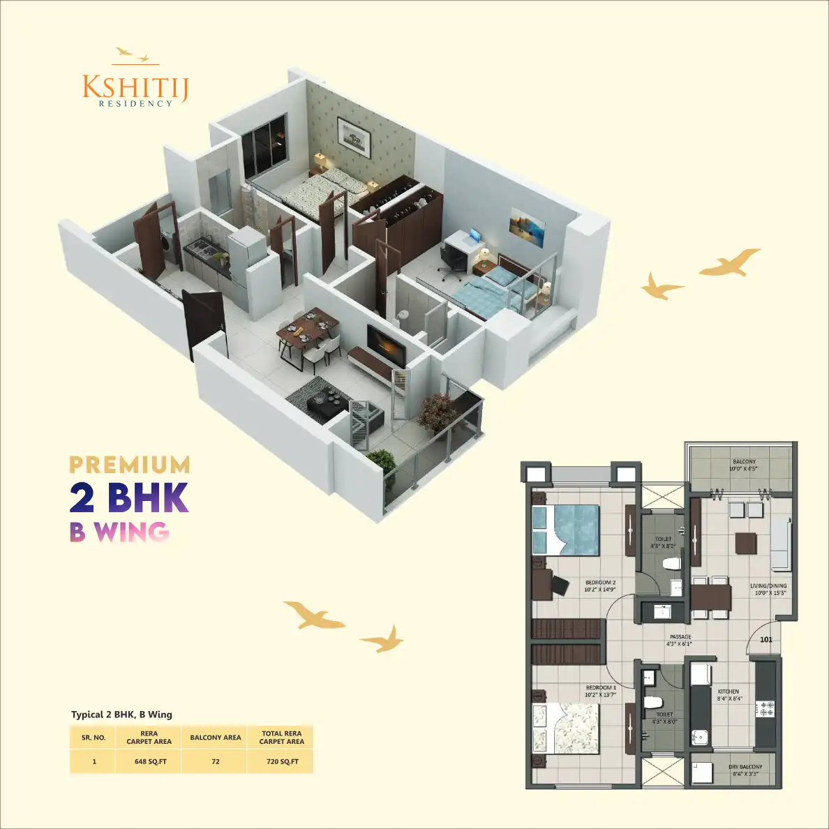 Yash Residency Floor Plans & Layout