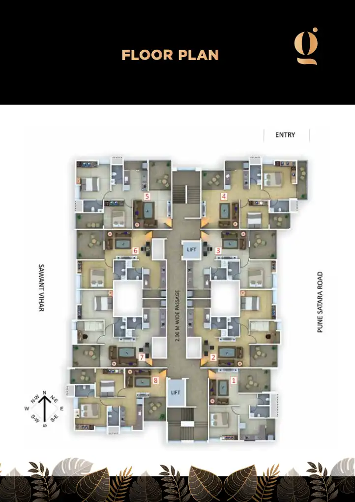 Pooja Niwas Floor Plans & Layout