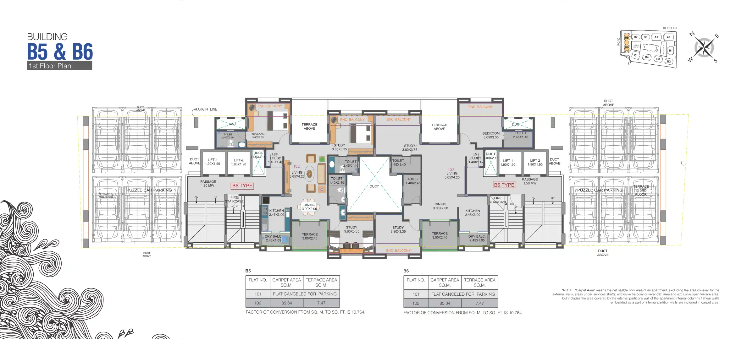 Vaibhav Apartment Floor Plans & Layout