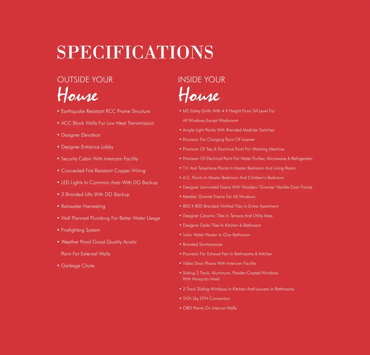 Legacy Bliss Floor Plans & Layout