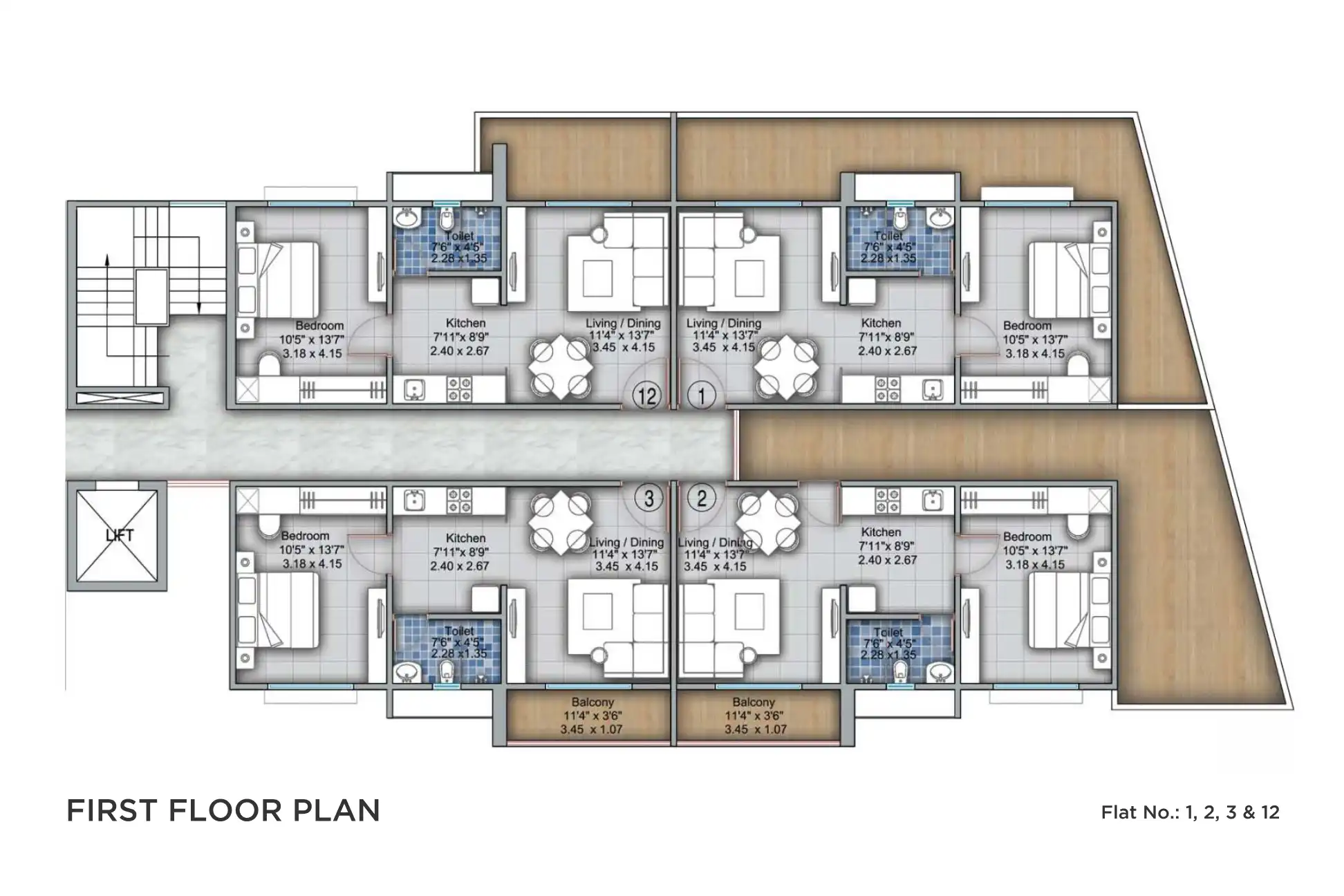 Vtp One Floor Plans & Layout