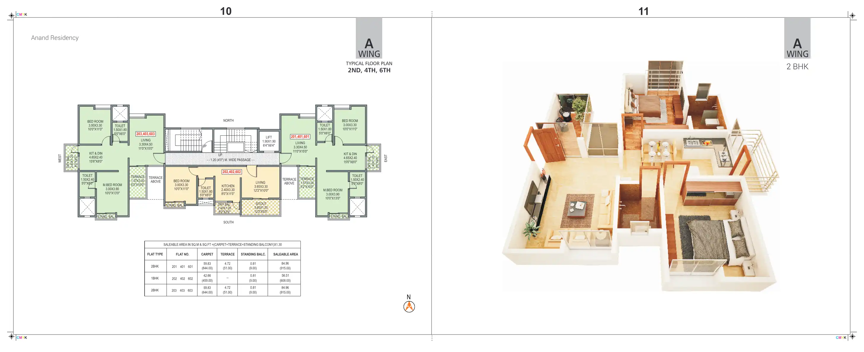 Anand Residency Floor Plans & Layout