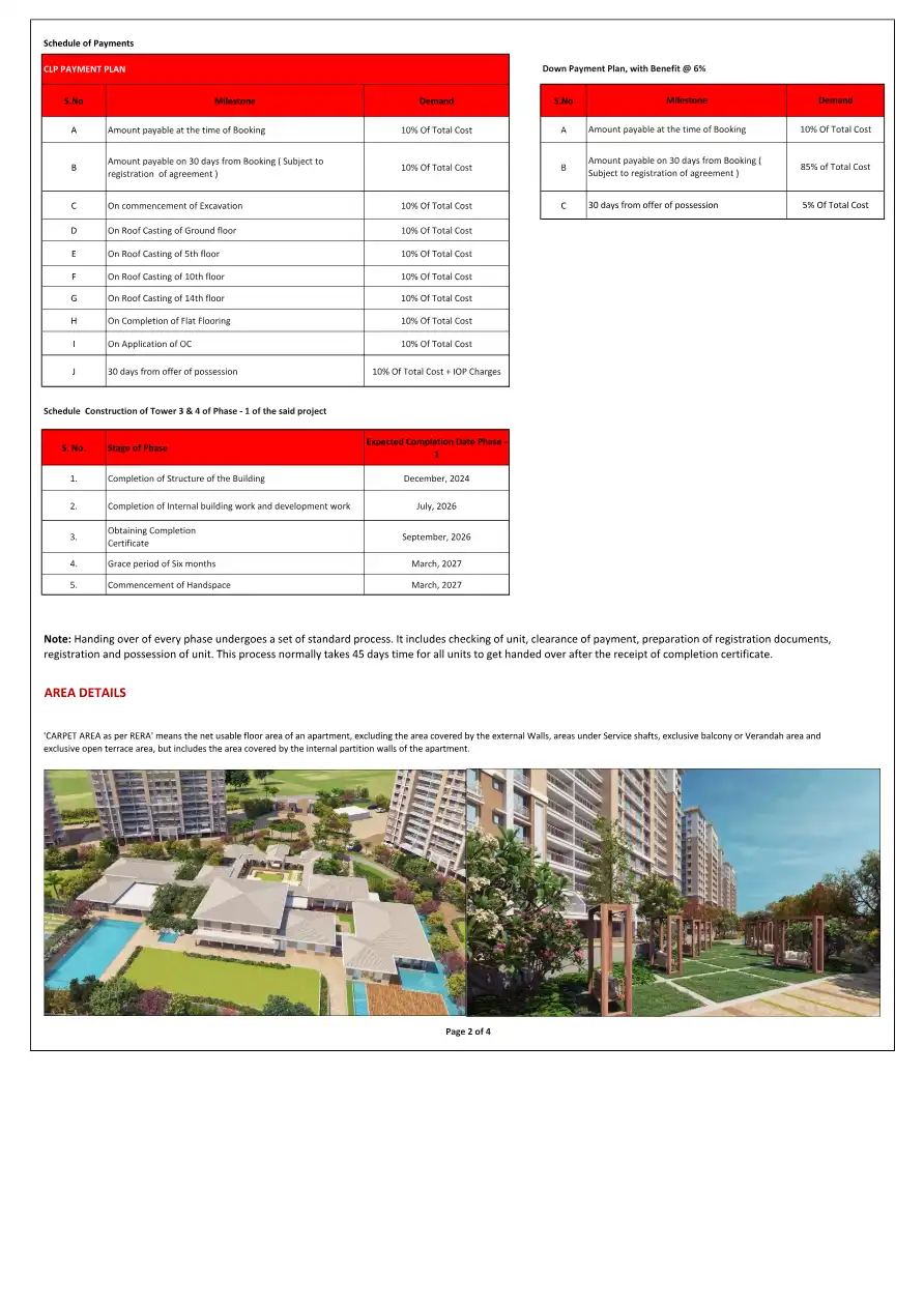 Aashiana Floor Plans & Layout