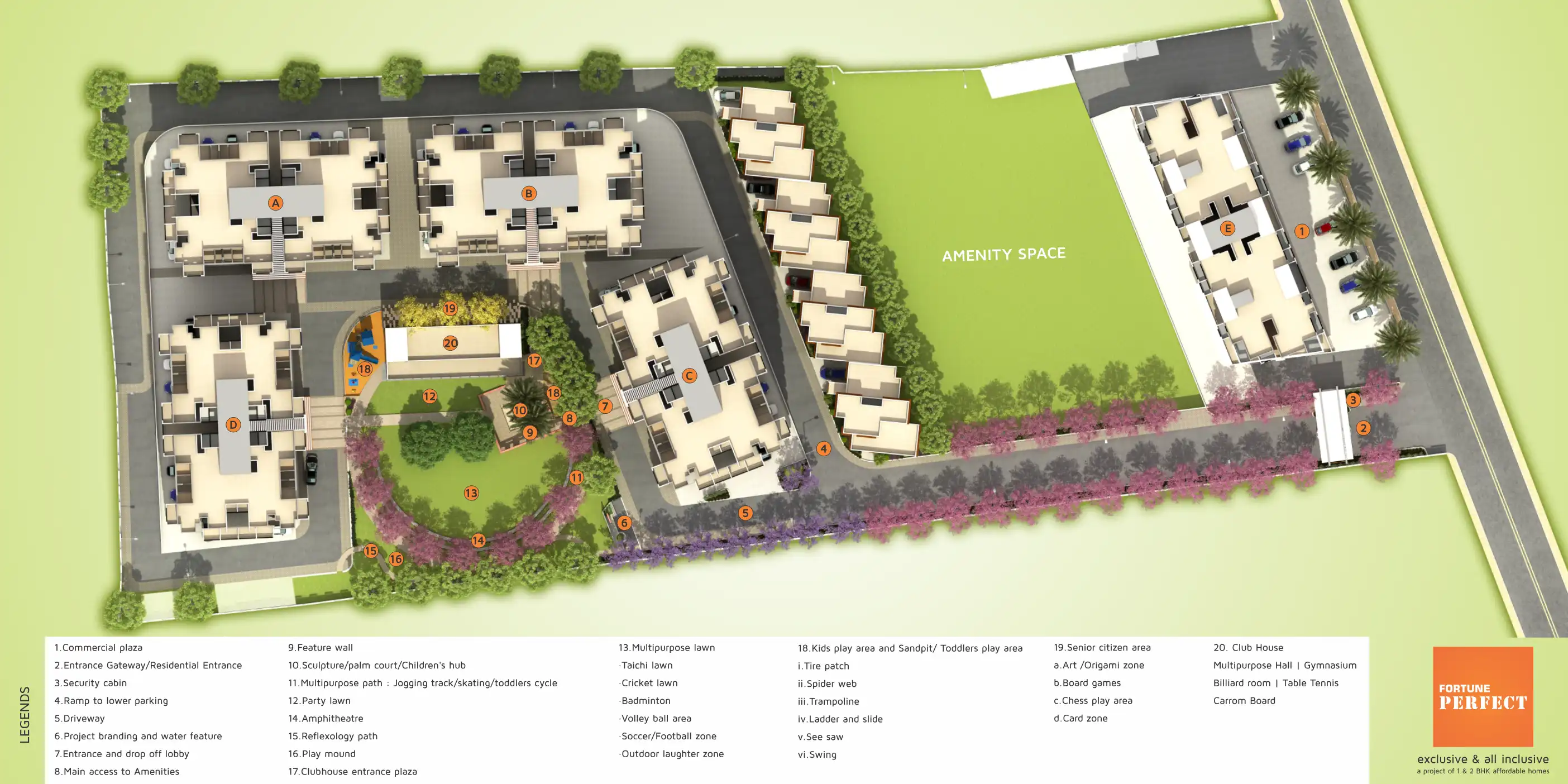 Fortune Perfect Floor Plans & Layout
