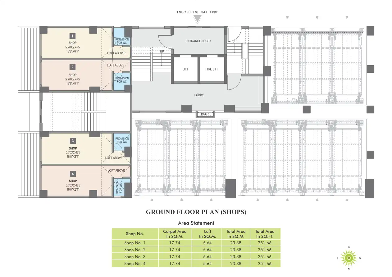 Greenaria Building B Floor Plans & Layout
