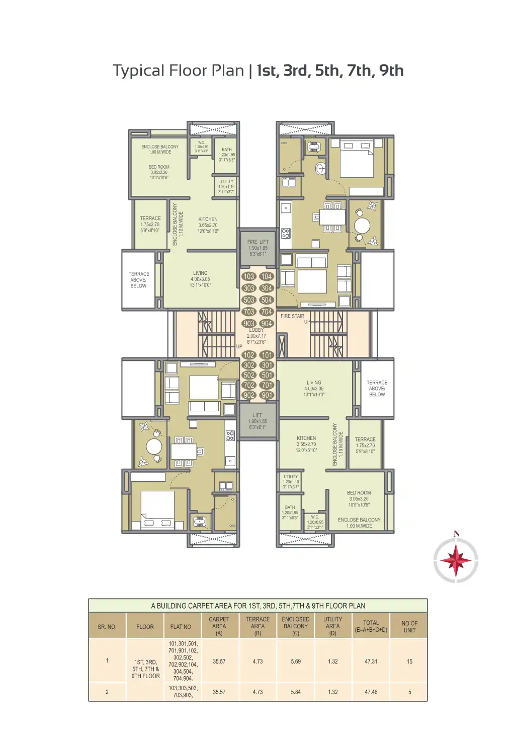 Atul Avenue-a Floor Plans & Layout