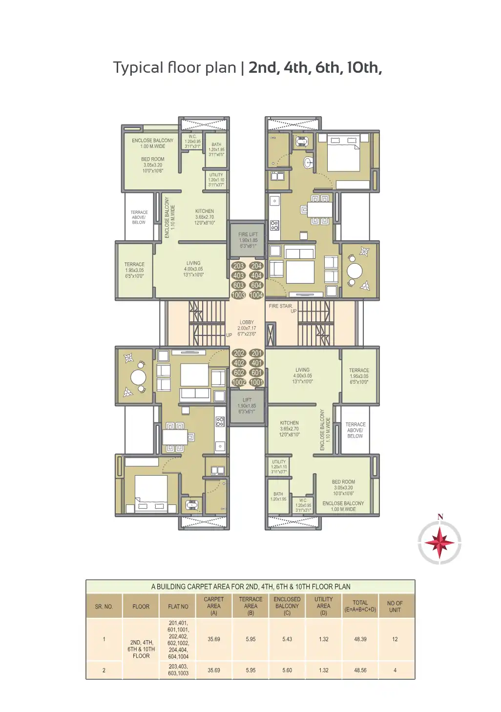 Atul Avenue-a Floor Plans & Layout