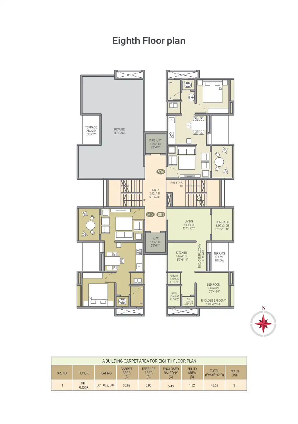 Atul Avenue-a Floor Plans & Layout