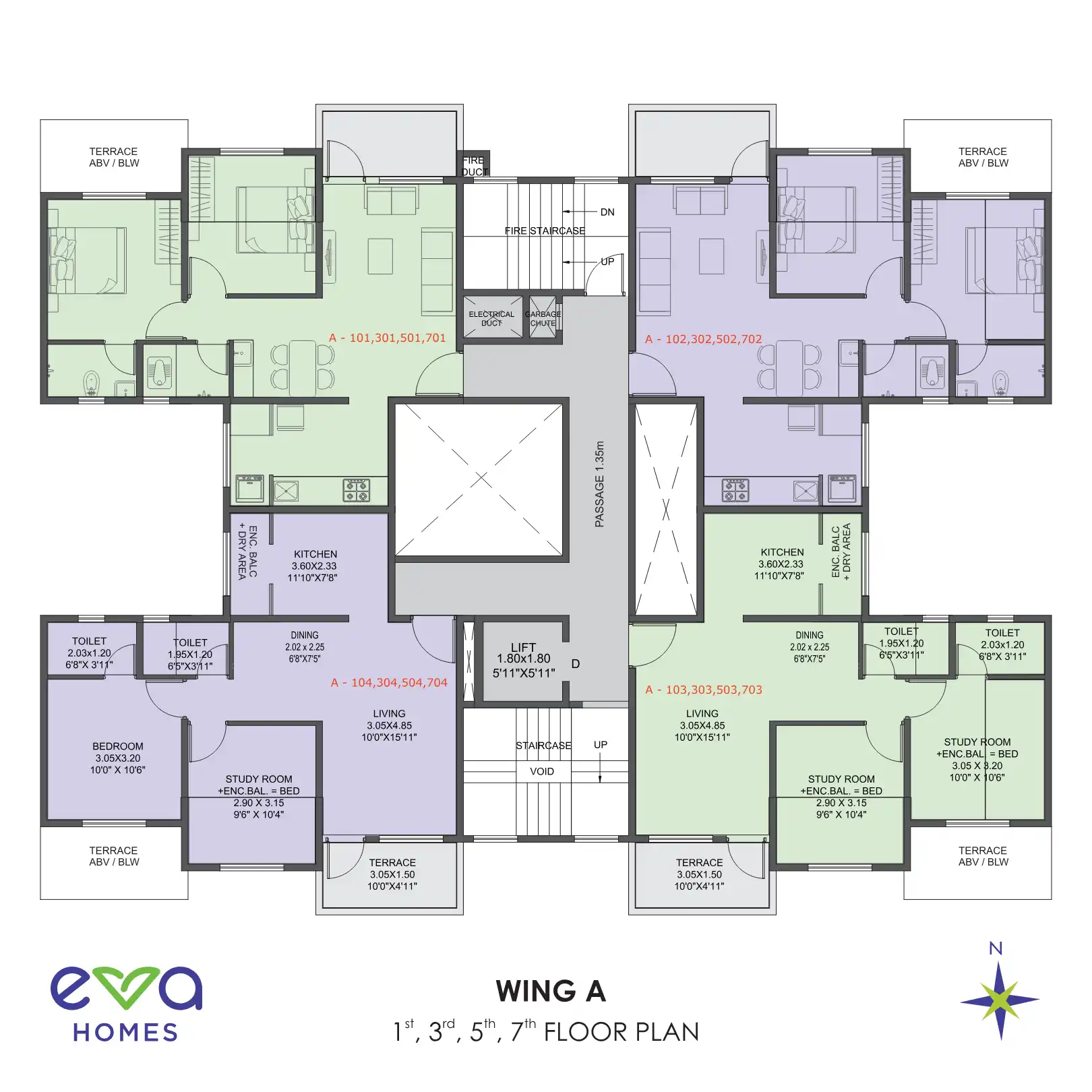 Eva Homes Floor Plans & Layout