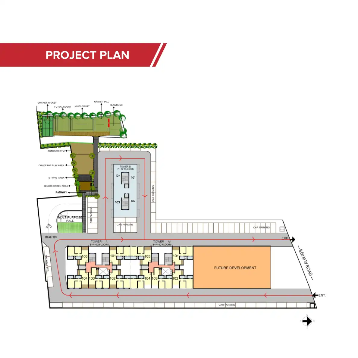 Kumar Palaash A Floor Plans & Layout