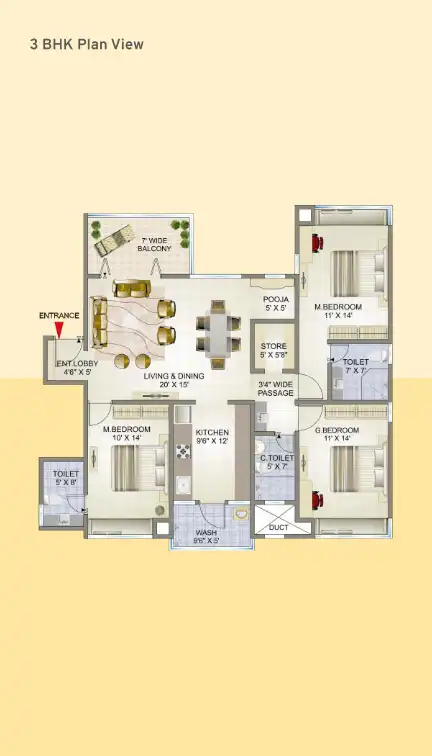 Ozone 24 Floor Plans & Layout