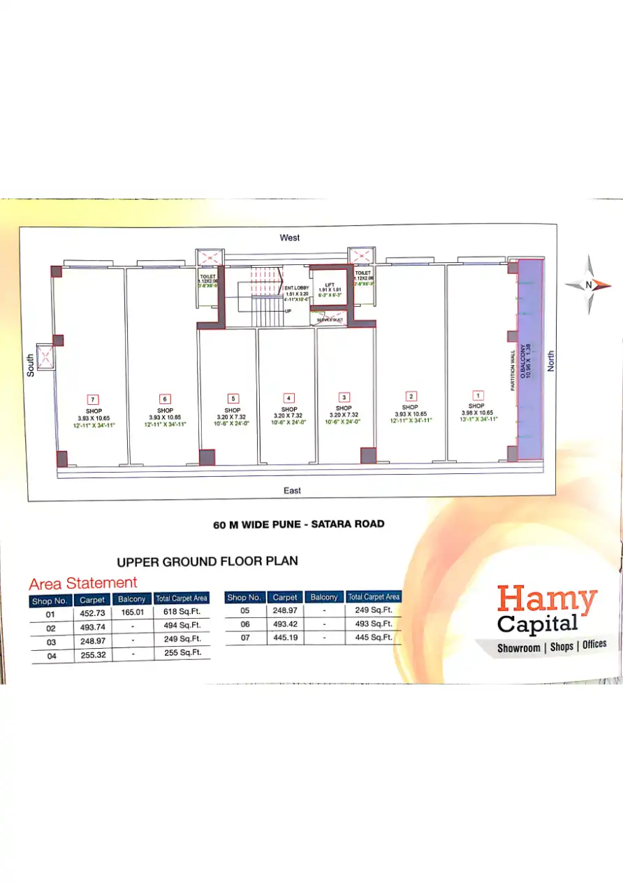 Hamy Capital Floor Plans & Layout