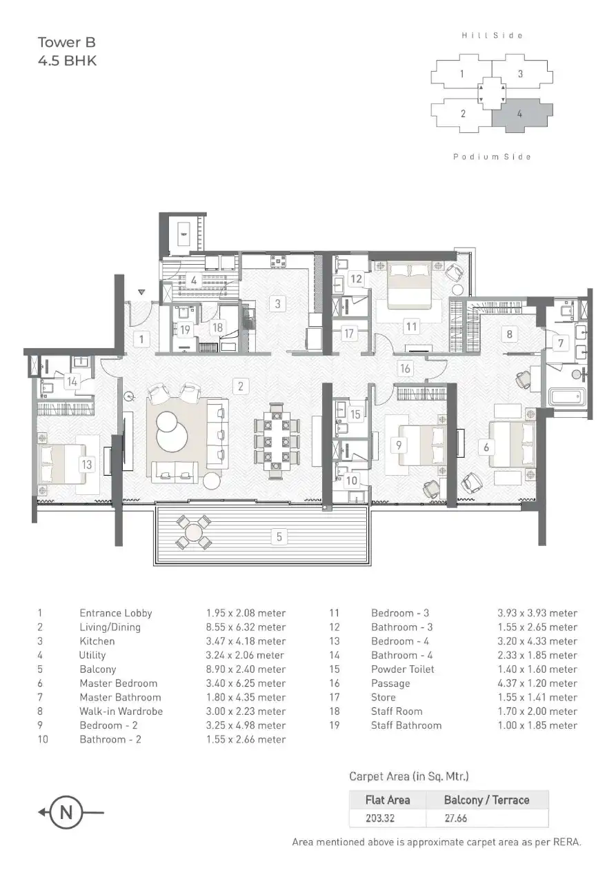 Kasturi Homes Floor Plans & Layout