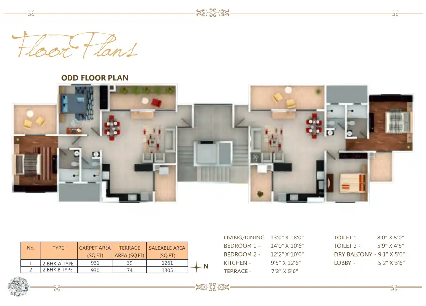Dugad Heights Floor Plans & Layout