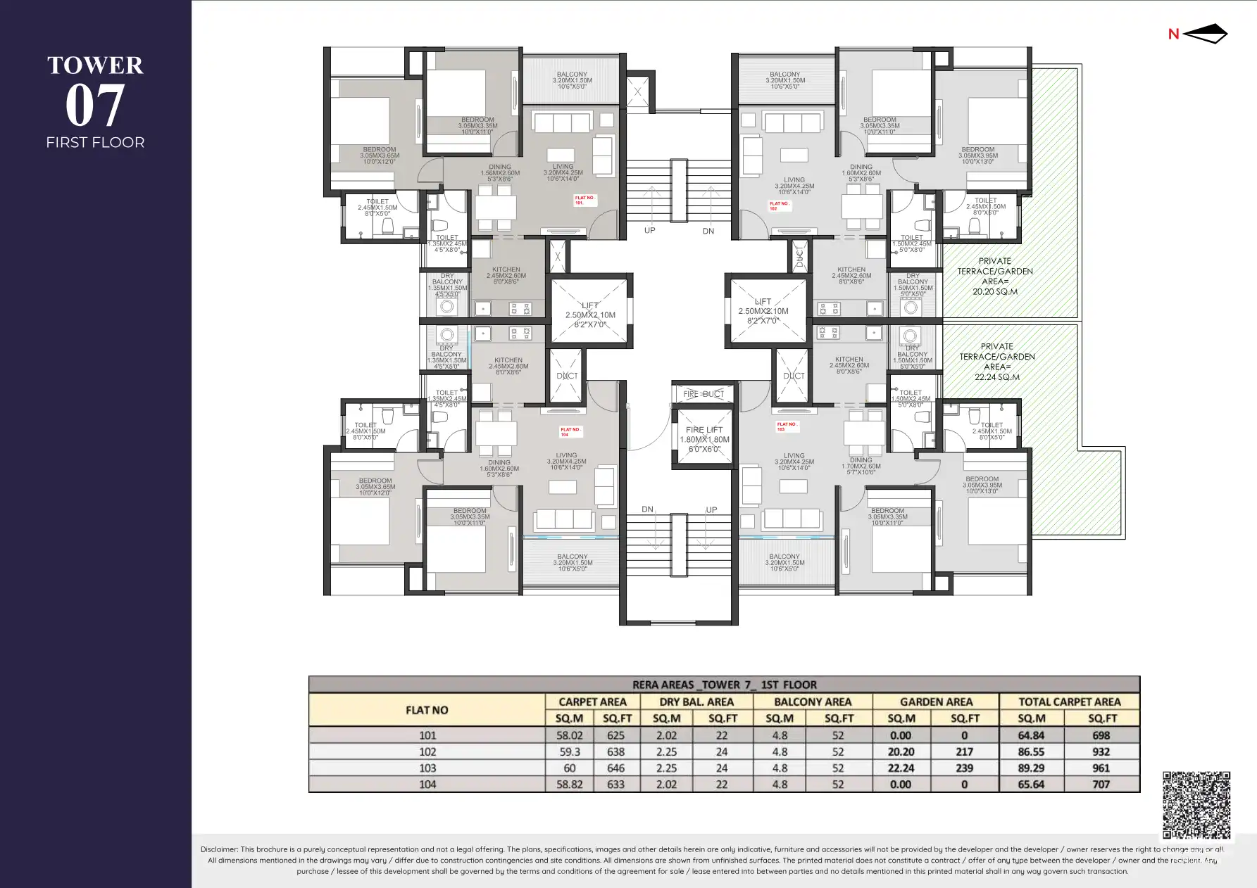 Satyam Niranjani Tower Floor Plans & Layout