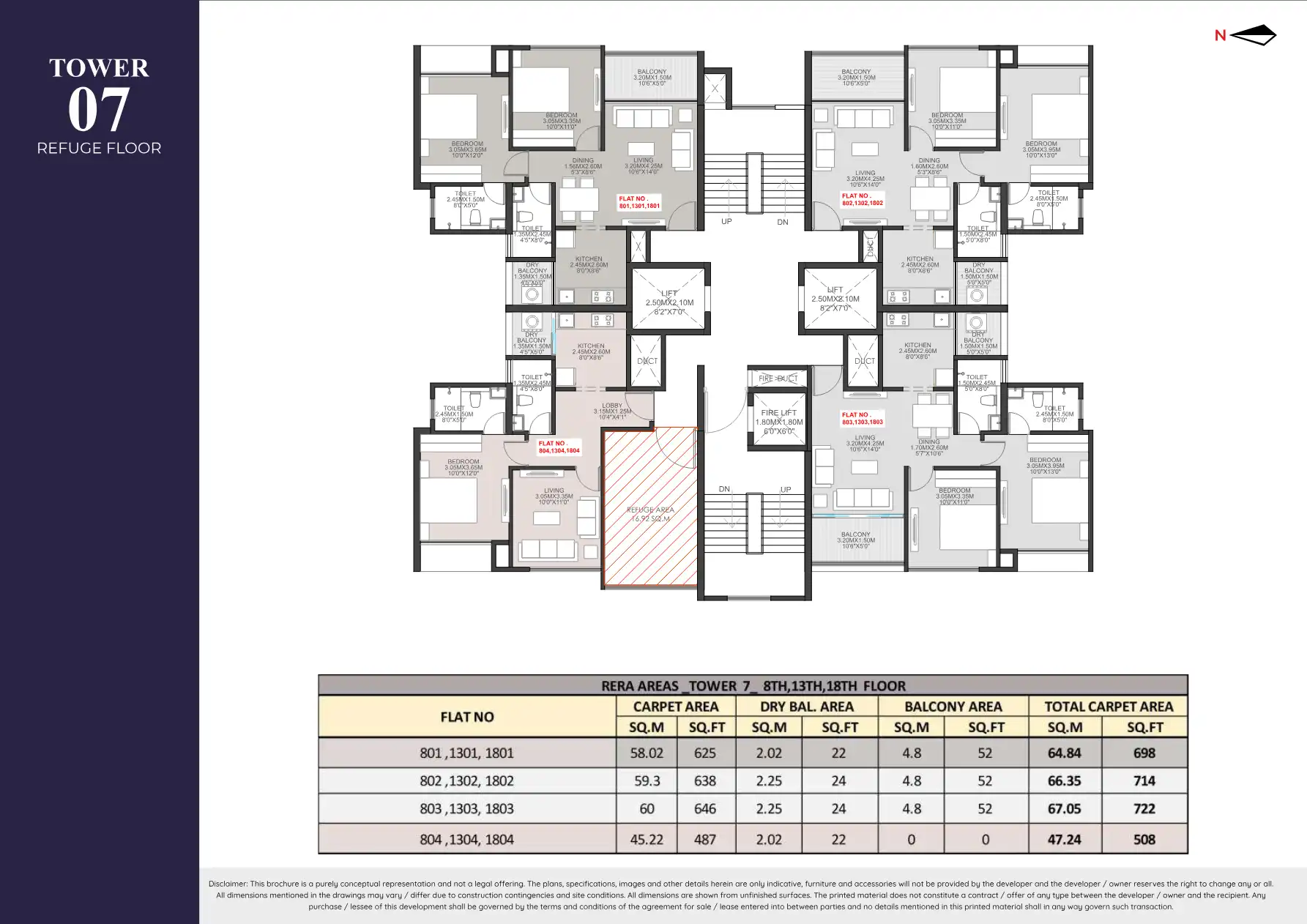 Satyam Niranjani Tower Floor Plans & Layout