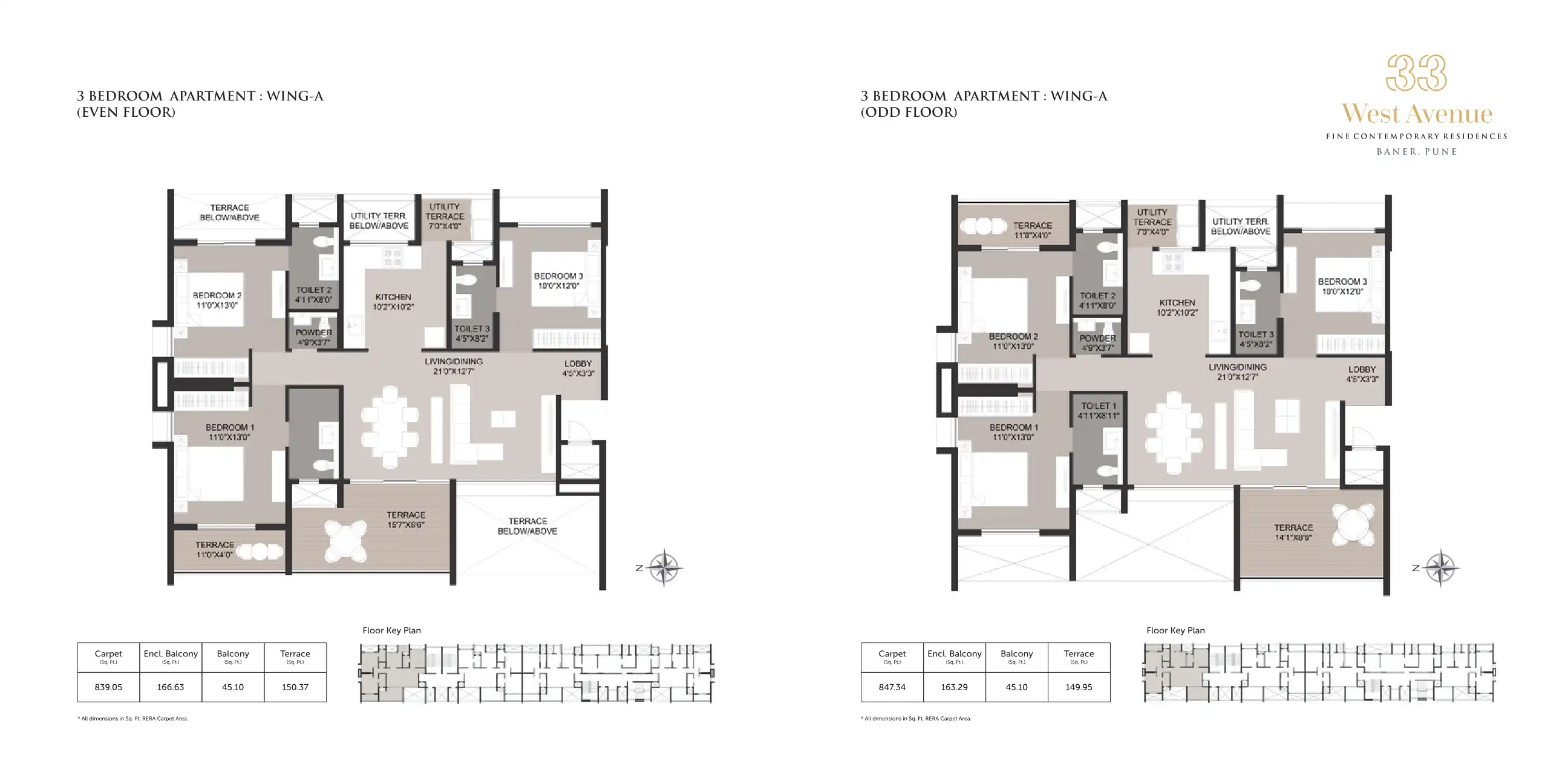 33 West Avenue Floor Plans & Layout