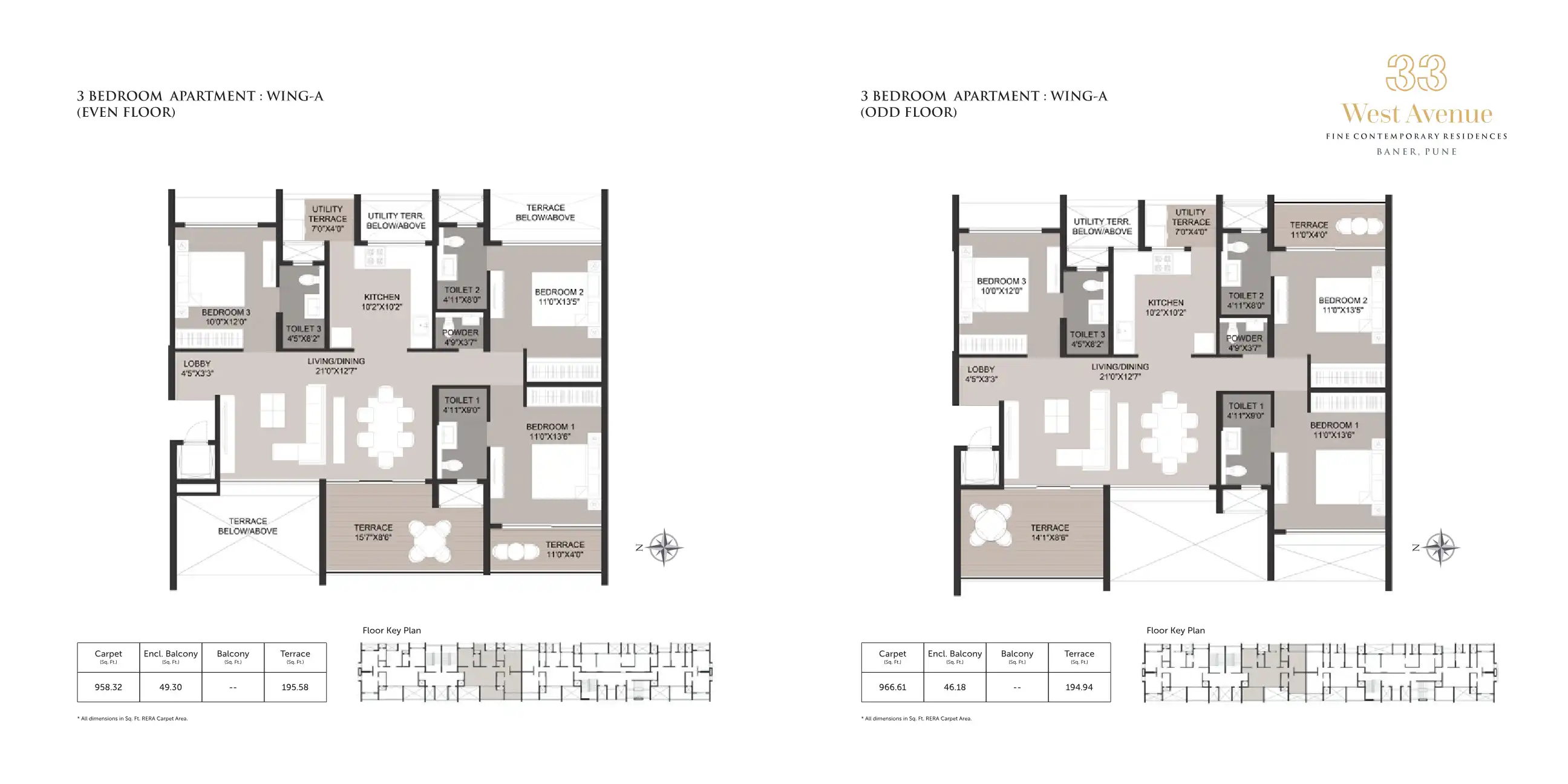 33 West Avenue Floor Plans & Layout