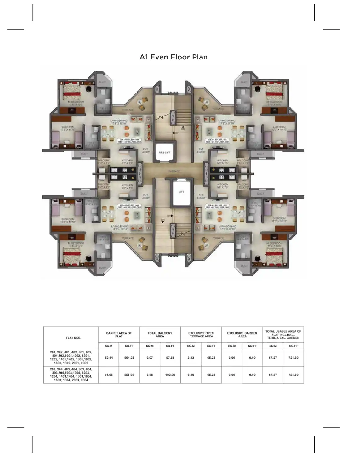 Avon Vista Project Floor Plans & Layout