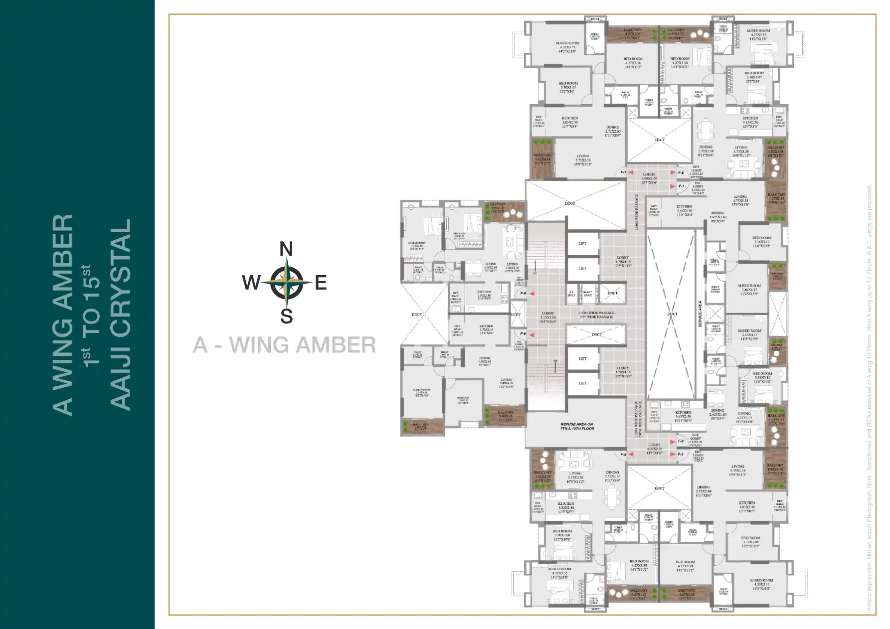 Crystal Park Floor Plans & Layout