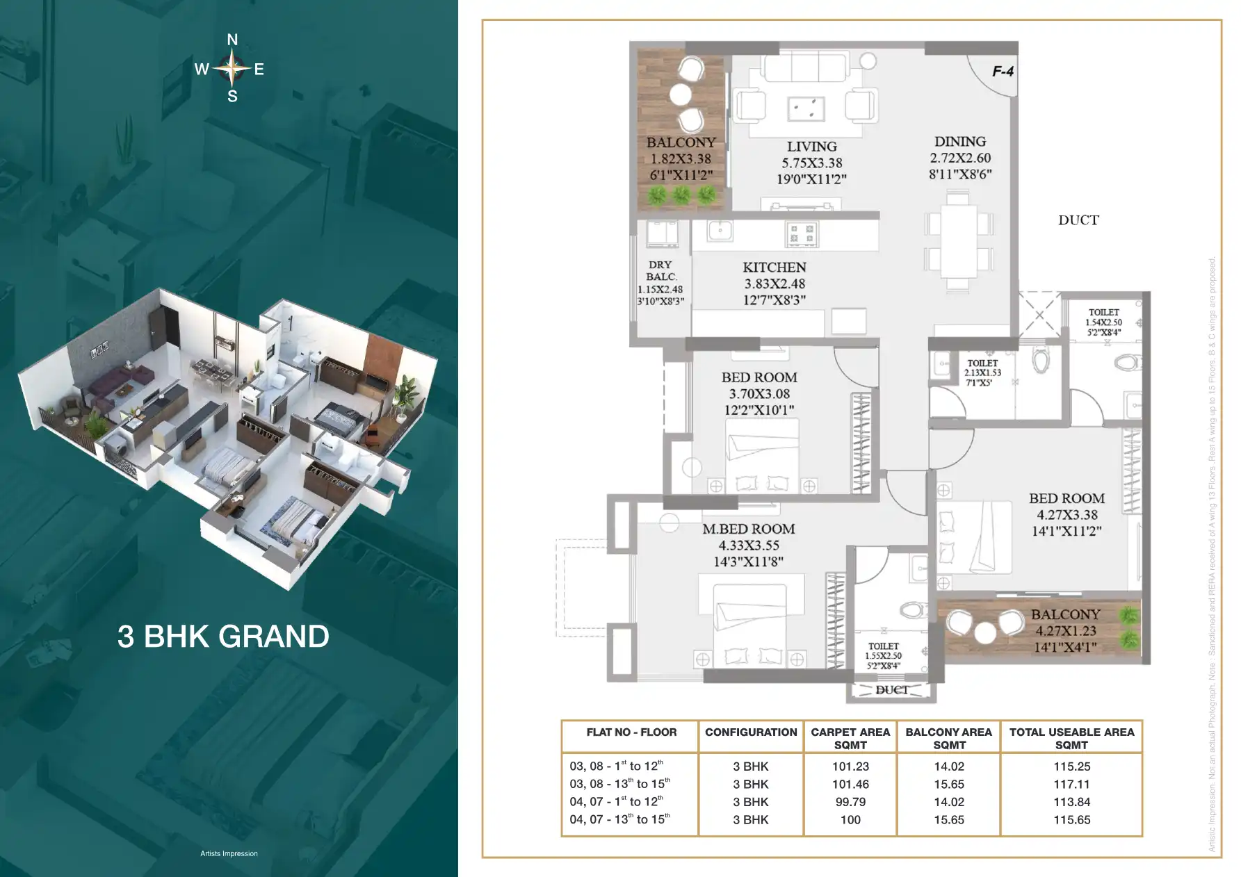 Crystal Park Floor Plans & Layout