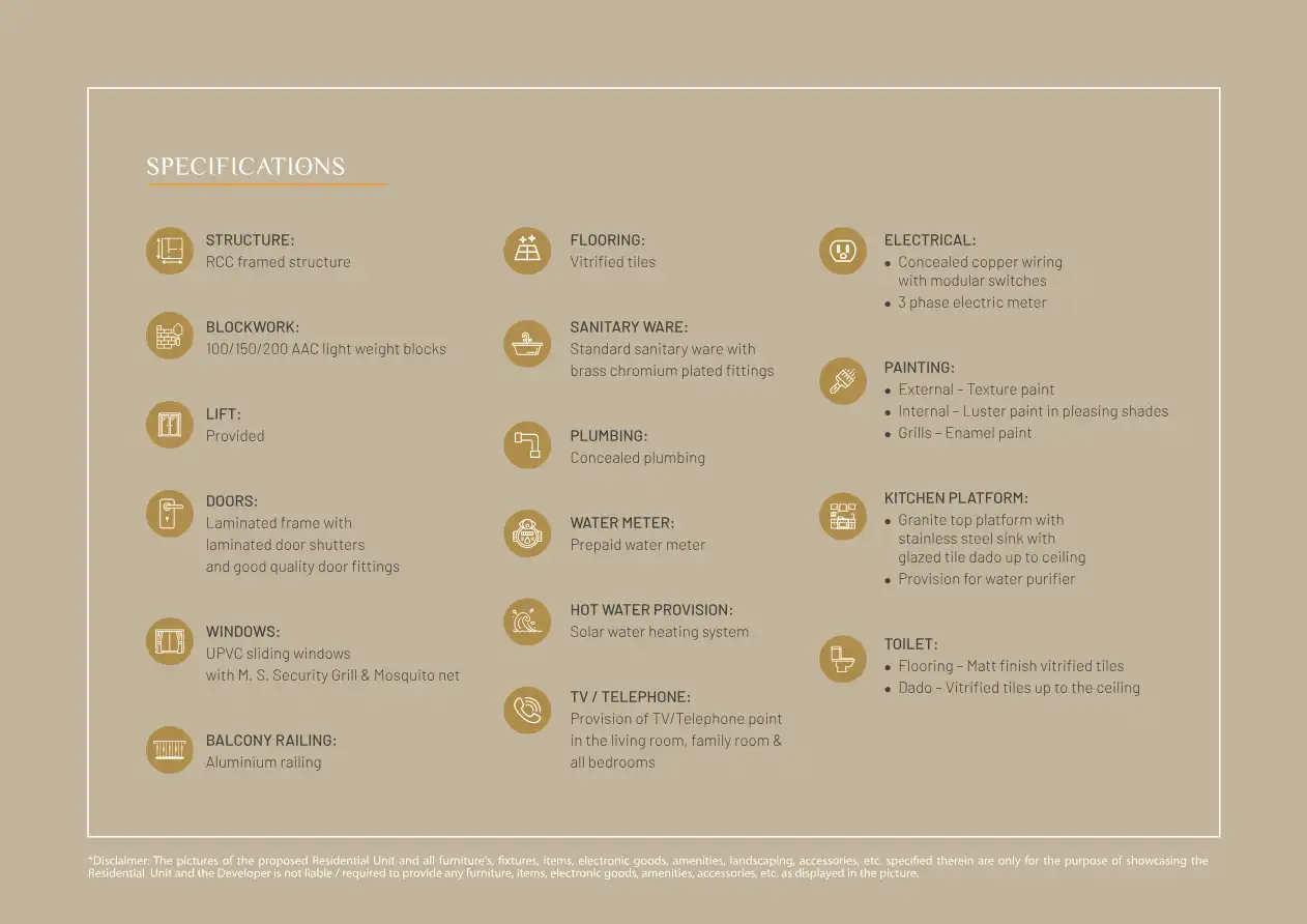 Zinnia Row Houses Floor Plans & Layout