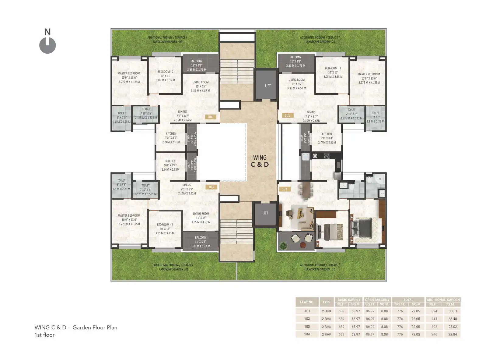 Urban Solitaire Floor Plans & Layout