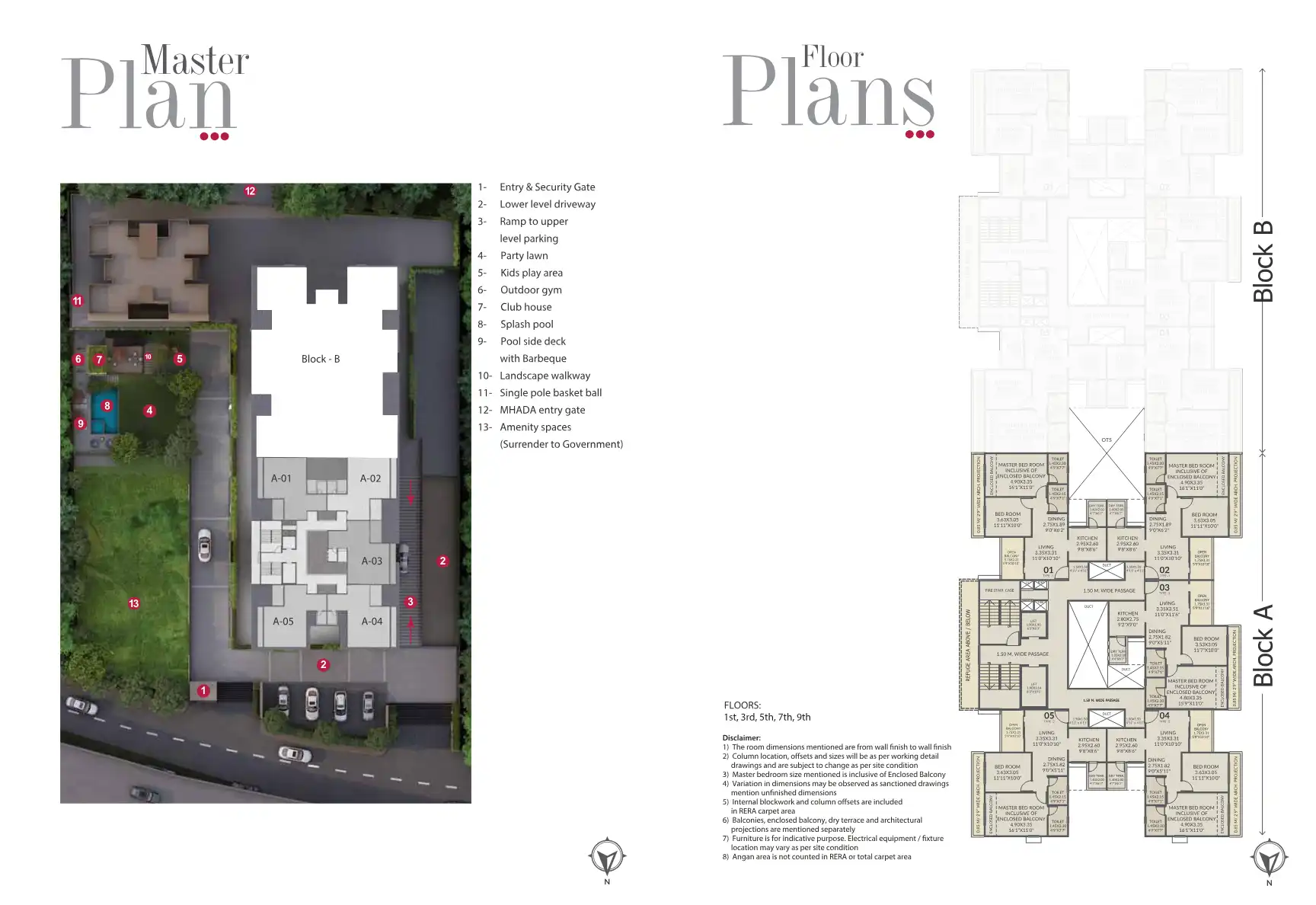 Arvind Elan Floor Plans & Layout