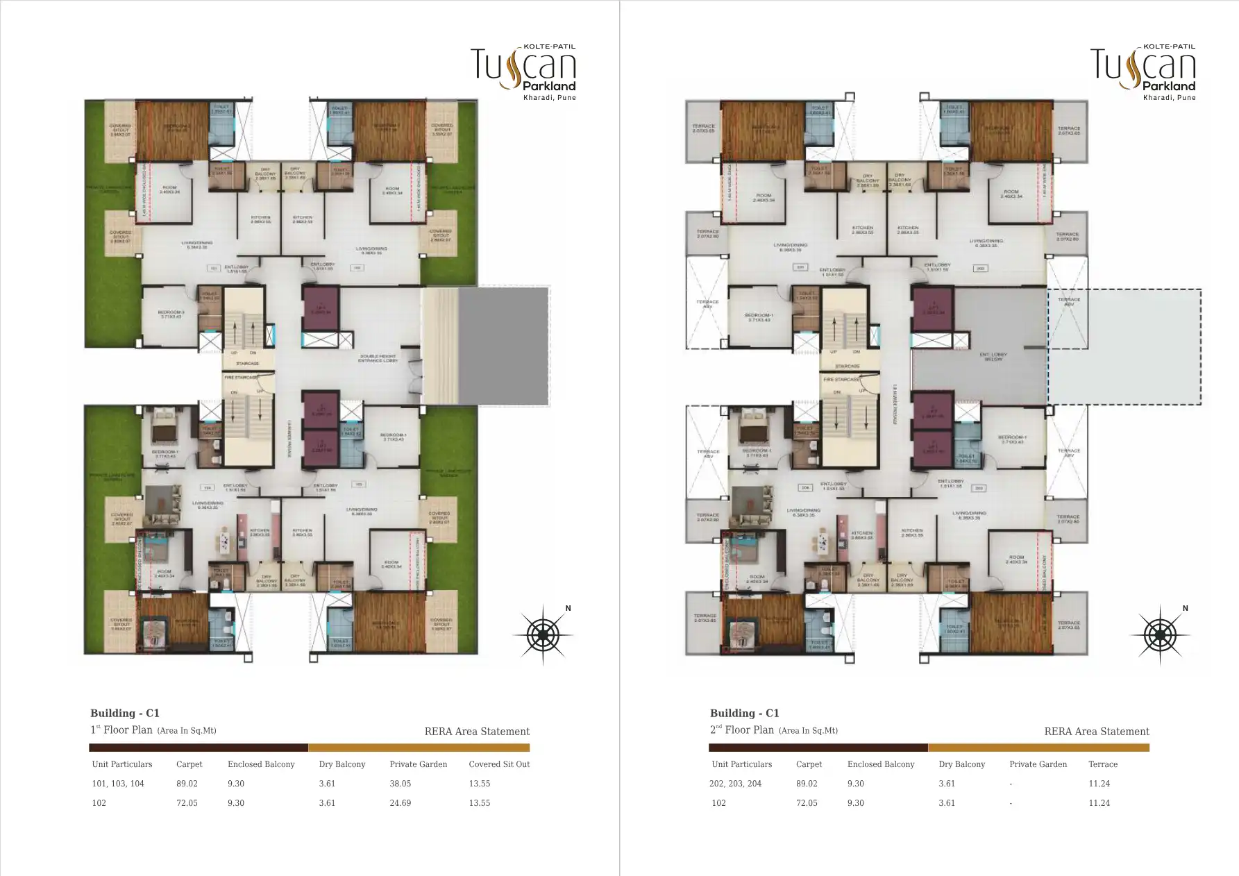 Tuscan Parkland Floor Plans & Layout