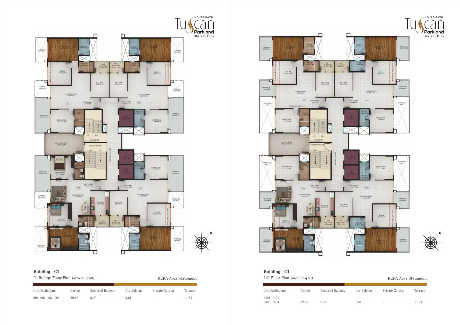 Tuscan Parkland Floor Plans & Layout