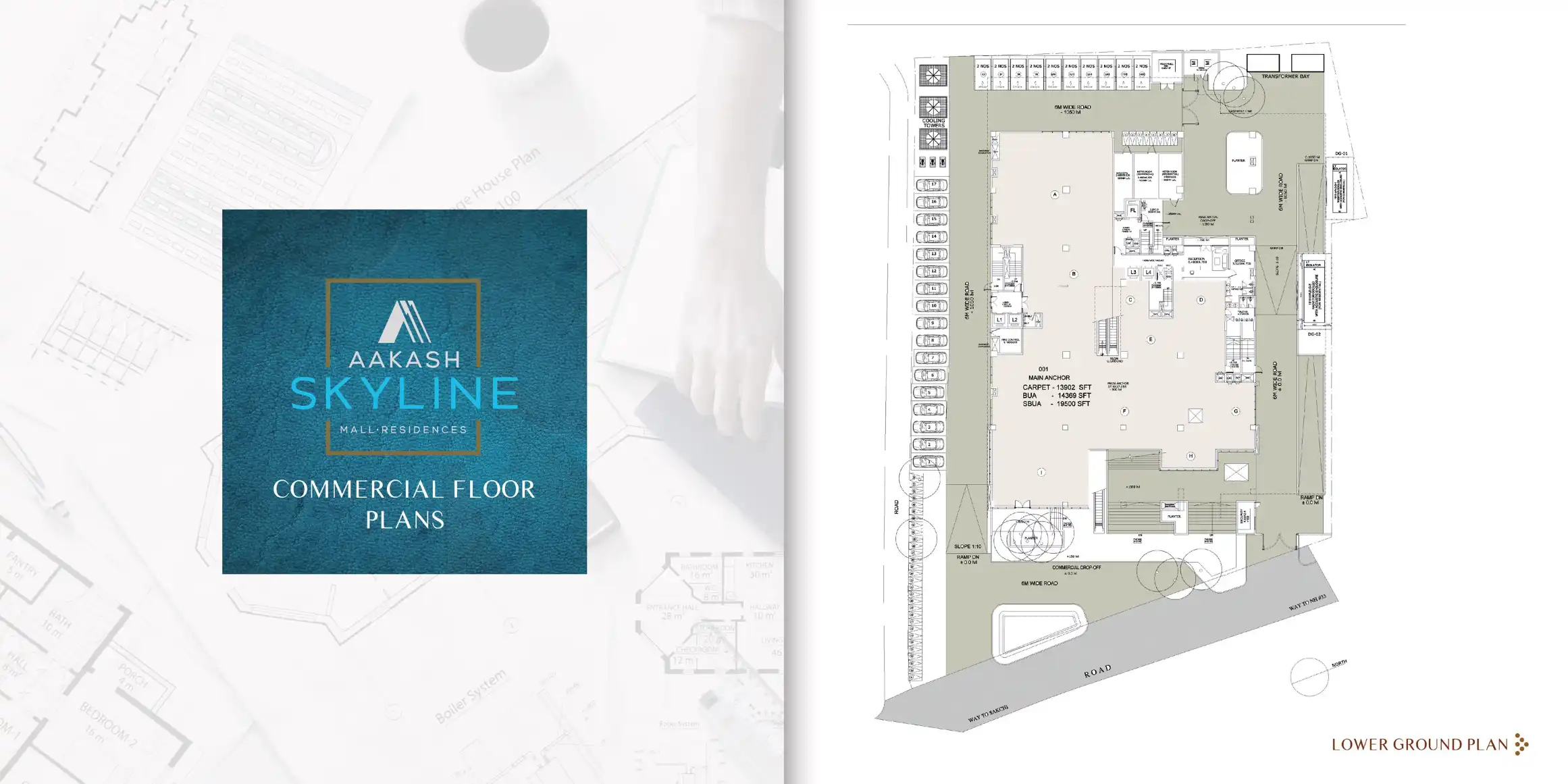 Akash Towers Floor Plans & Layout